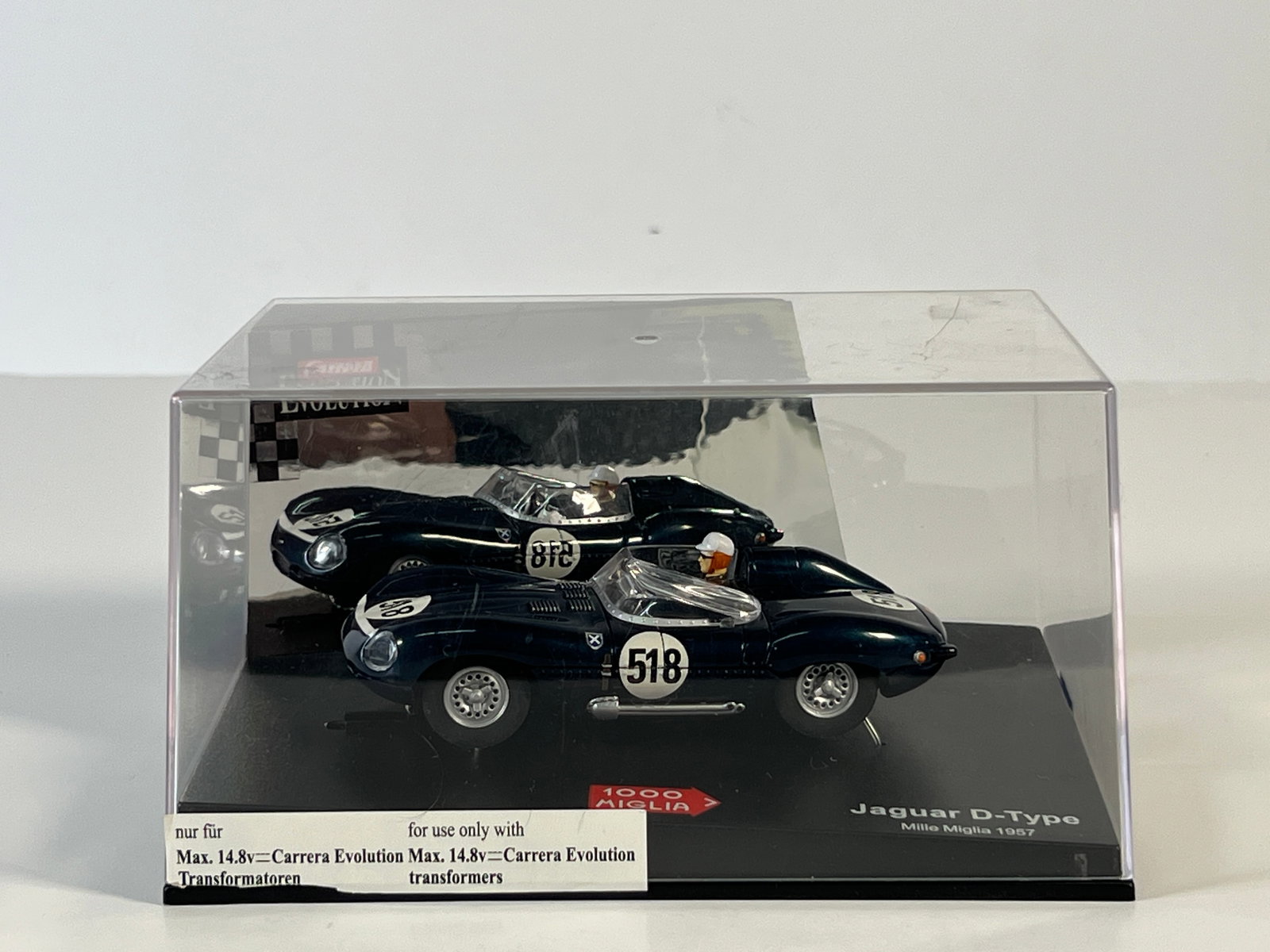 Carrera Evolution Jaguar D-Type Mille Miglia 1957 #518 (1 of 5)