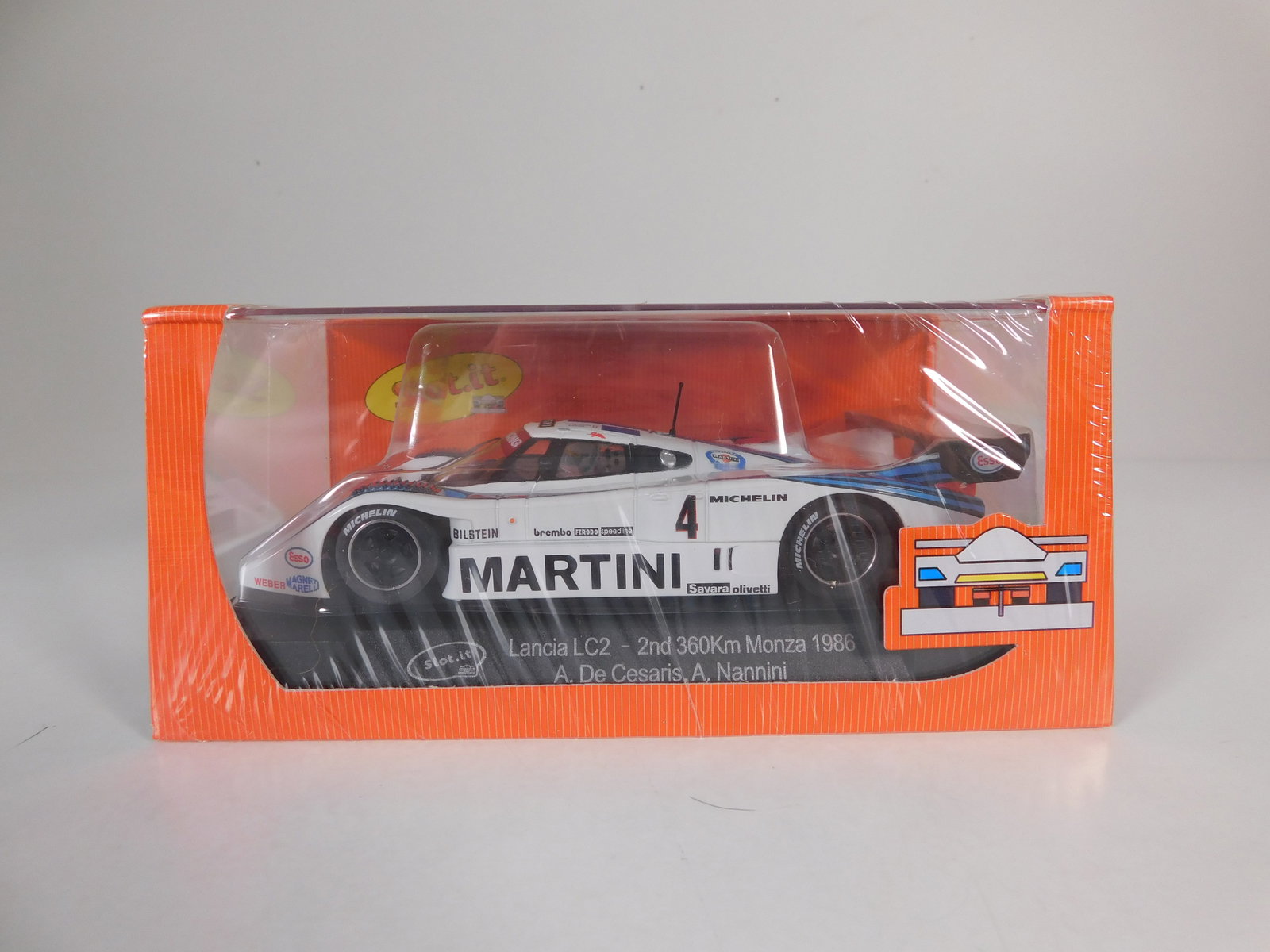 Slot.it Lancia LC2 2nd 360km Monza 1985 #4 (1 of 8)