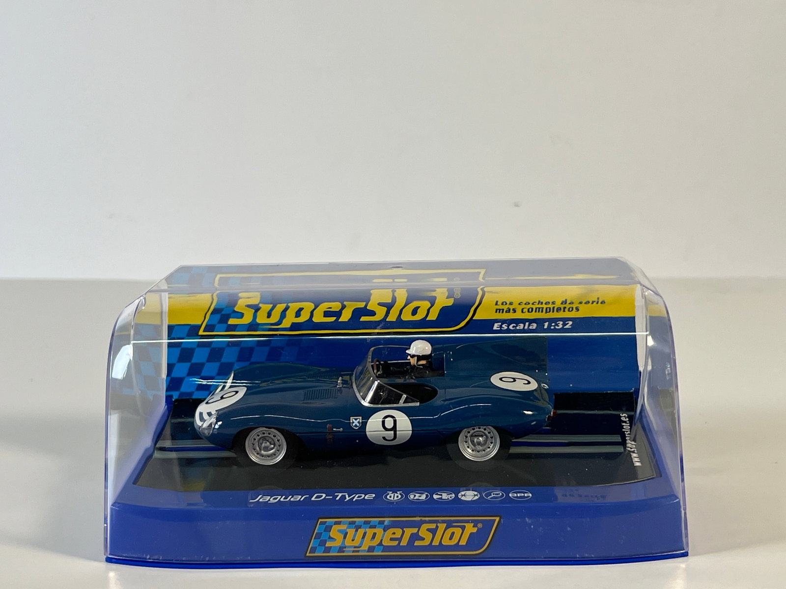 SuperSlot Jaguar D-Type Nurburgring 1000 km 1957 #9 (1 of 5)