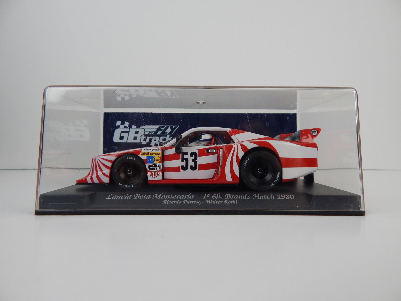 GB Track Lancia Beta Montecarlo Winner 6h. Brands Hatch 1980 #53 (1 of 5)