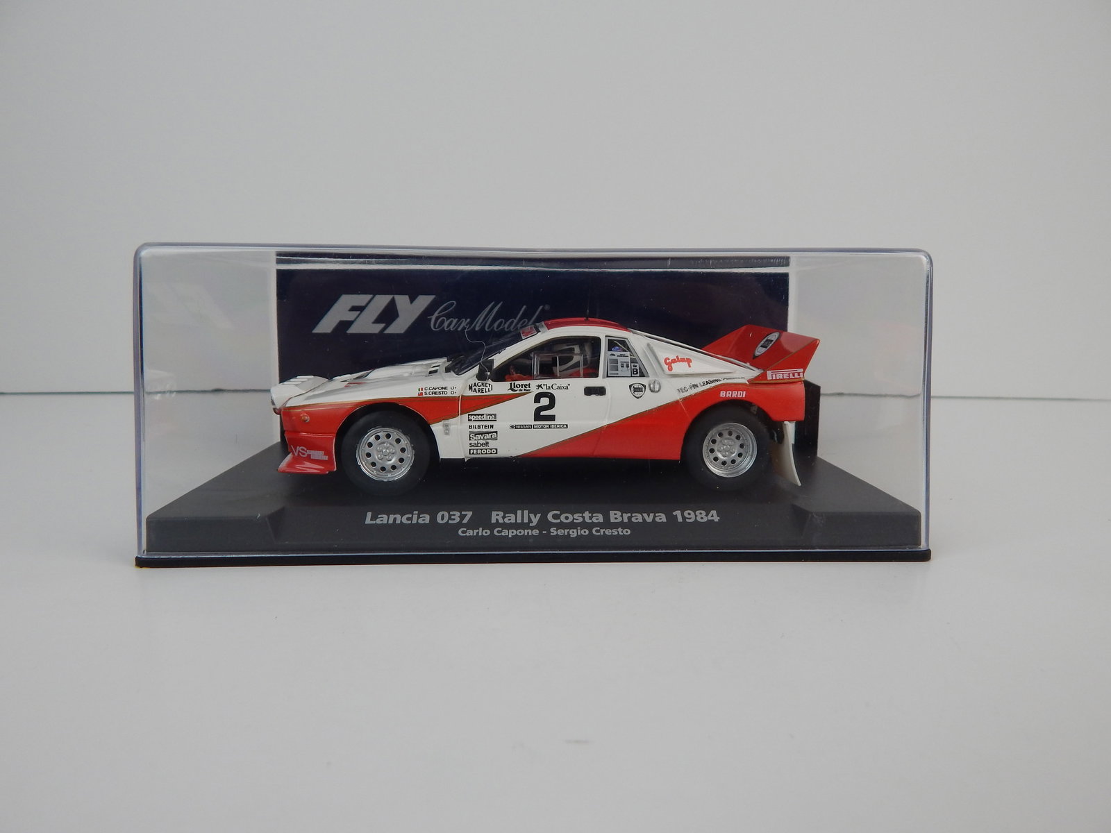Fly Car Model Lancia 037 Rally Costa Brava 1984 #2 (1 of 5)