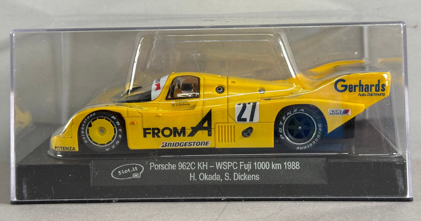 Slot.it Porsche 962C KH - WSPC Fuji 1000 km 1988 #27 (1 of 6)