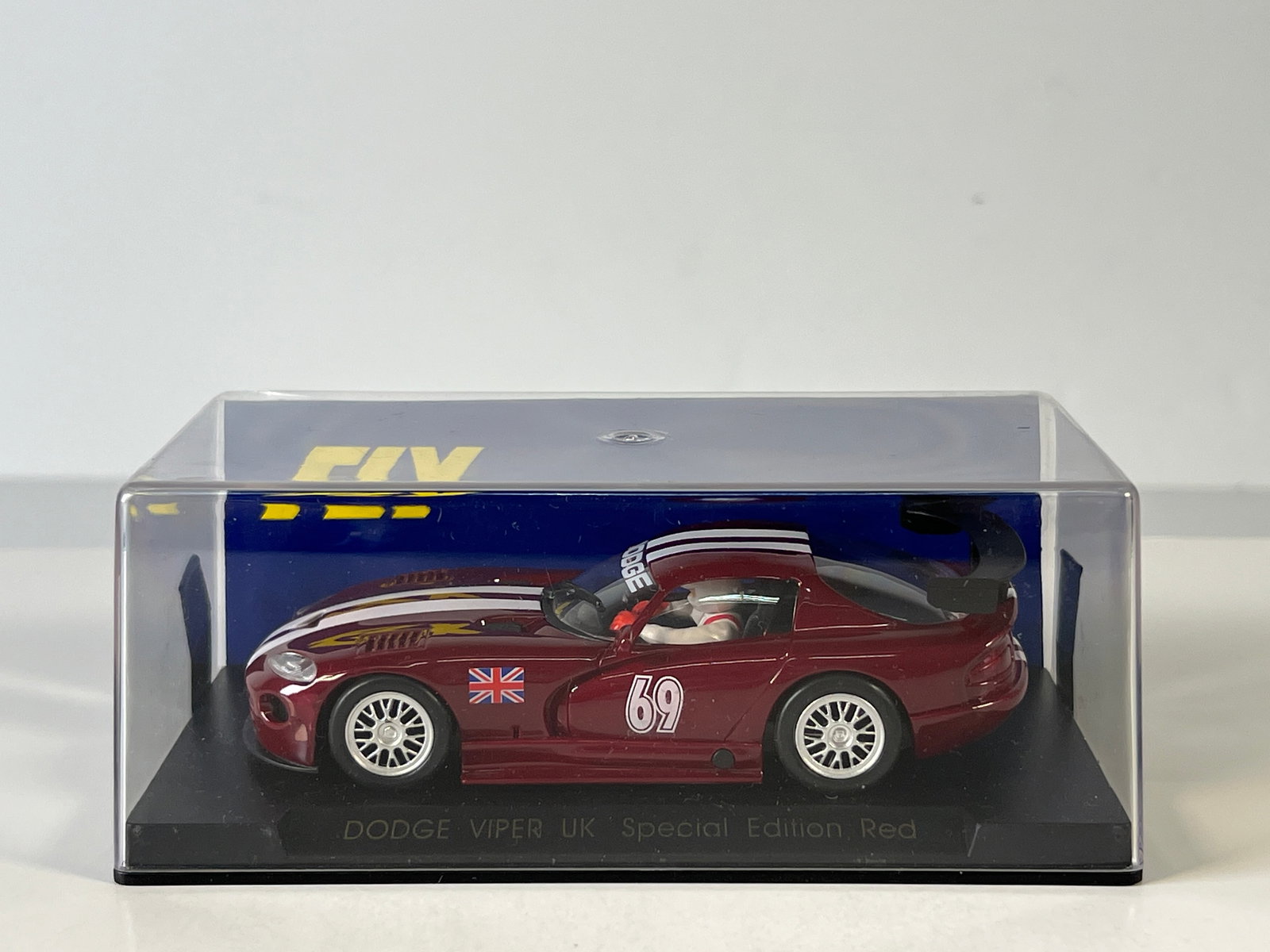 Fly Dodge Viper UK Special Edition Red #69 1/32 Slot Car (1 of 5)