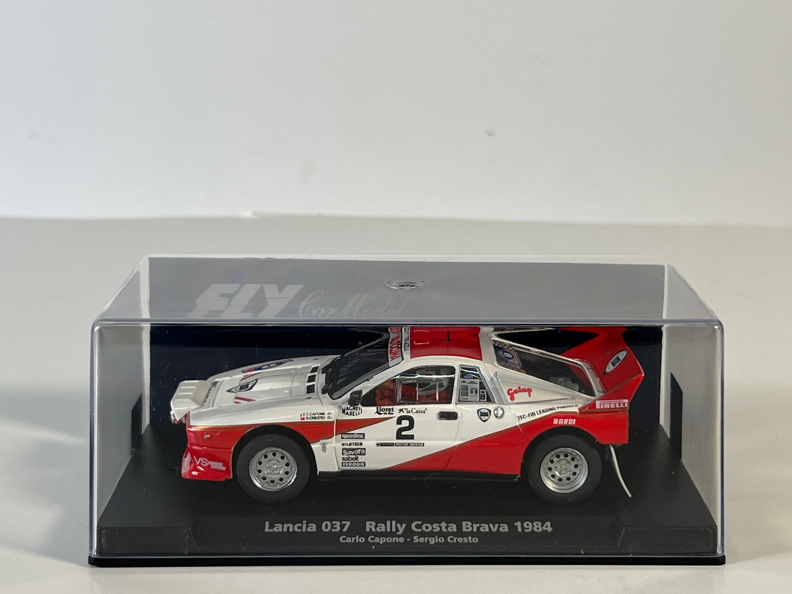 Fly Car Model Lancia 037 Rally Costa Brava 1984 #2 (1 of 5)
