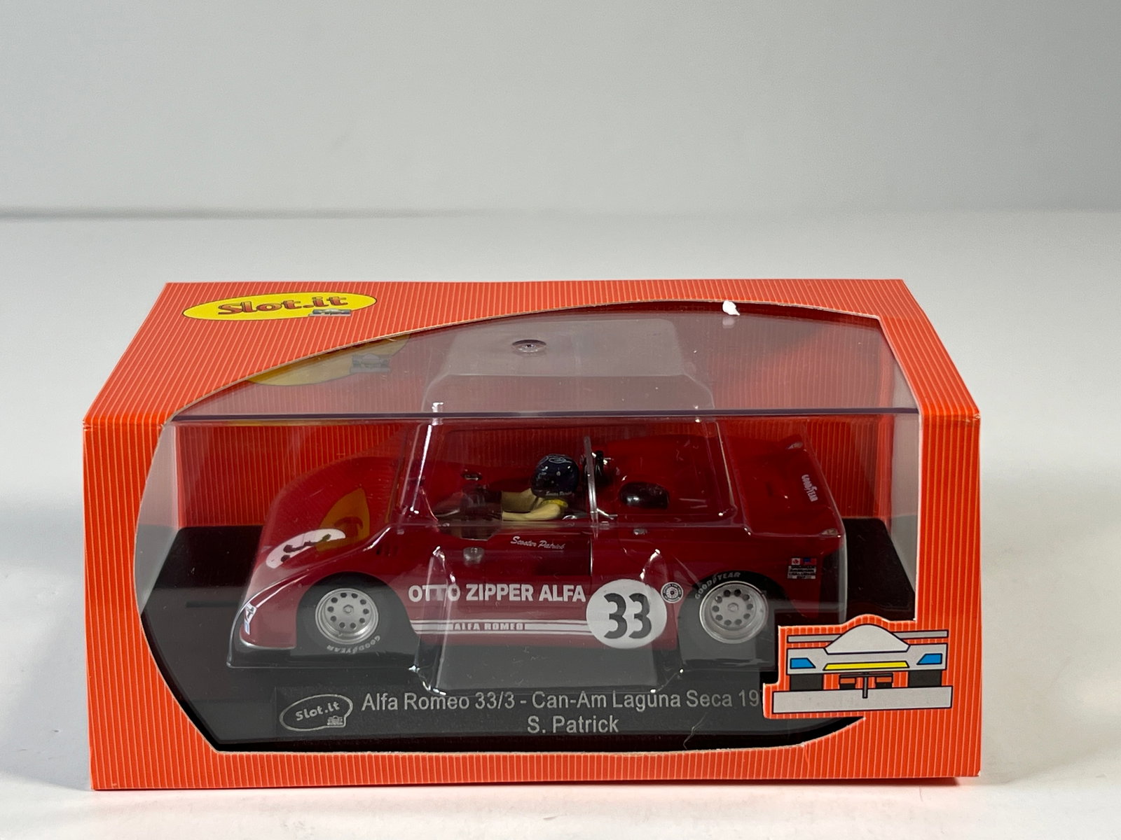 Slot.it Alfa Romeo 33/3 Can-Am Laguna Seca 1972 #33 (1 of 5)