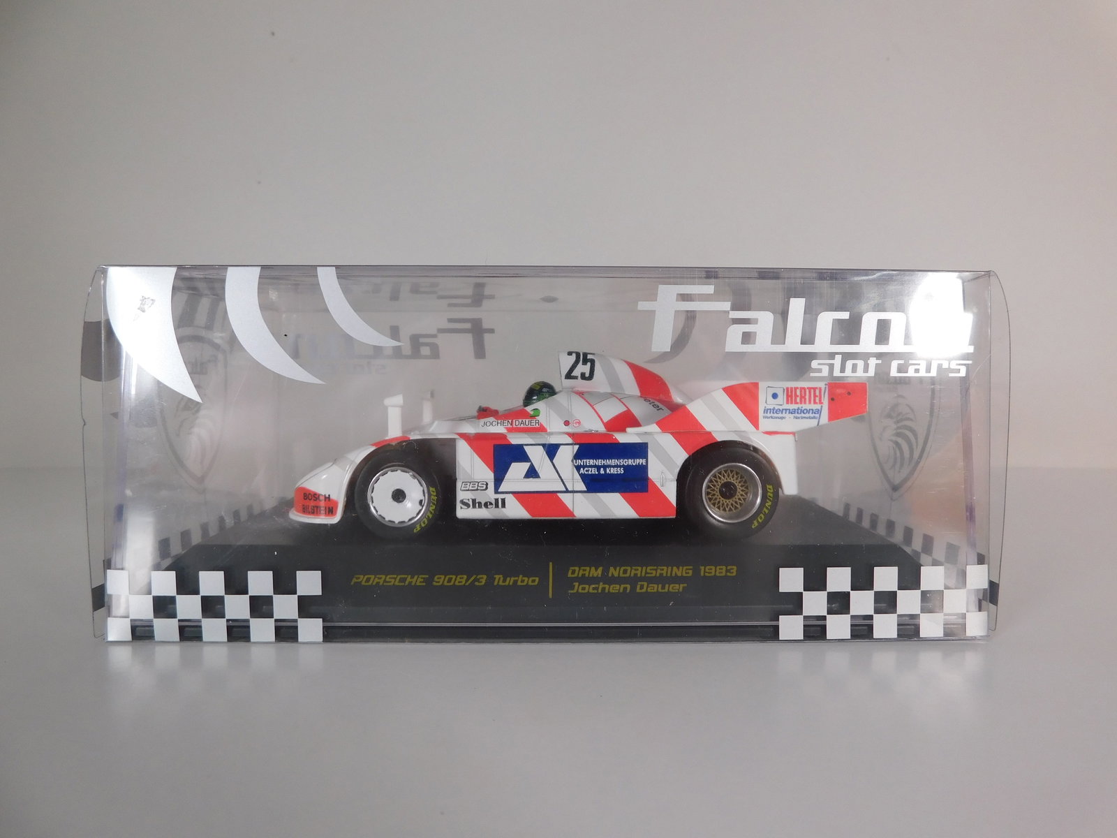 Falcon Slot Cars Porsche 908/3 Turbo DRM Norisring 1983 #25 (1 of 8)