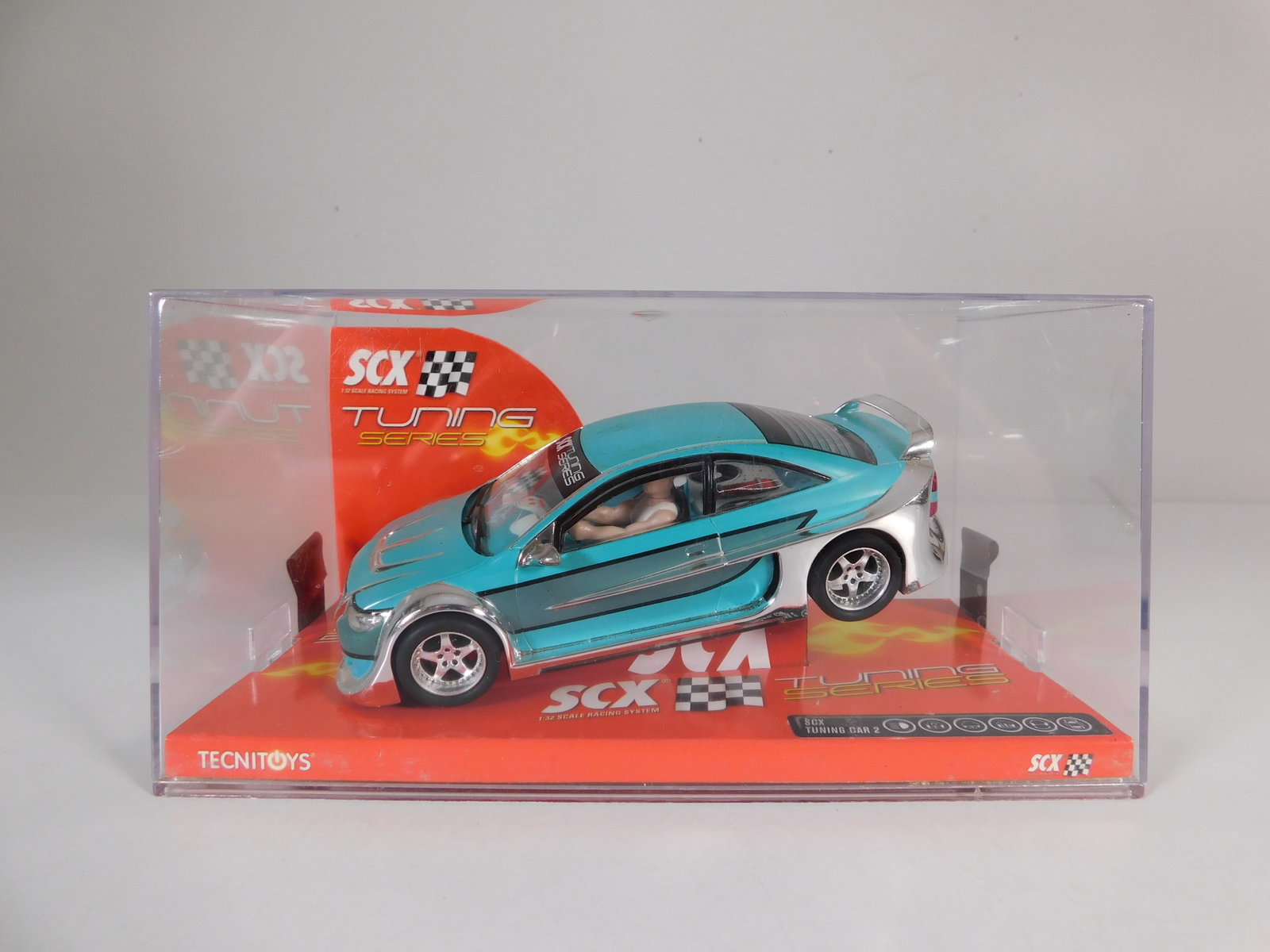 SCX Tuning 2 Car 2007: SCX Tuning 2 Car 2007 1/32 Slot Car. Reference #62430. Weight: 8.3 oz. 