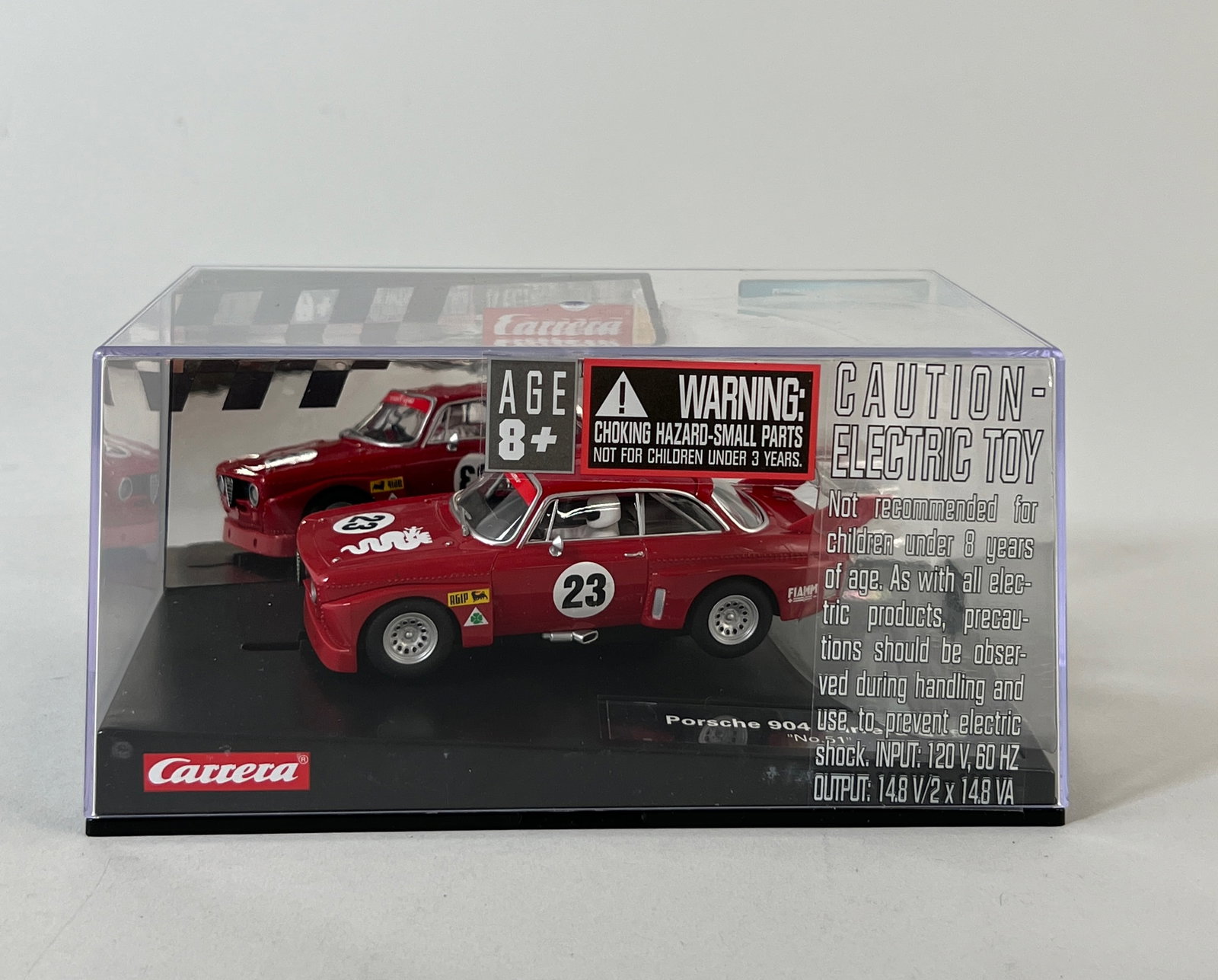 Carrera Evolution Porsche 904 GTS #23: Carrera Evolution Porsche 904 GTS #23 1/32 slot car, in original case. Dimensions: 4.5'' x 7.75'' x 4.75''. Weight: 15.5oz.