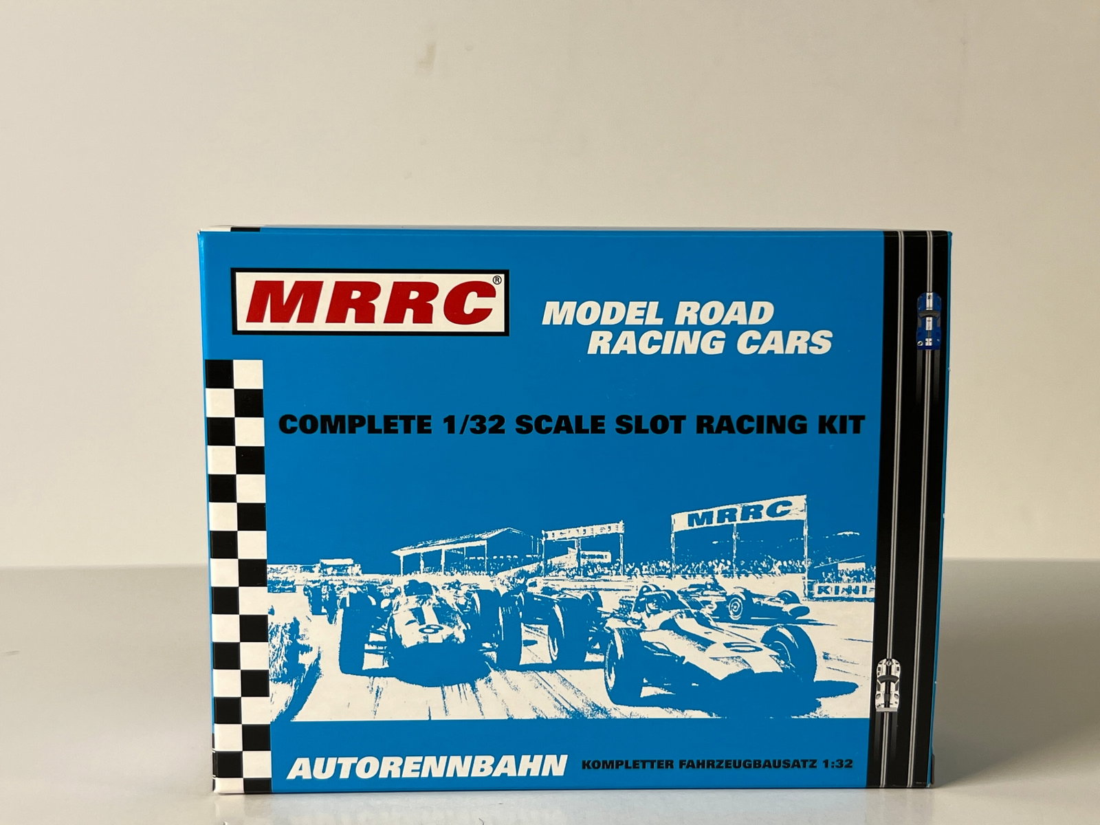 Vintage MRRC Complete 1/32 Scale Slot Car Kit: Vintage MRRC Model Road Racing Cars Complete 1/32 Scale Slot Car Kit. 