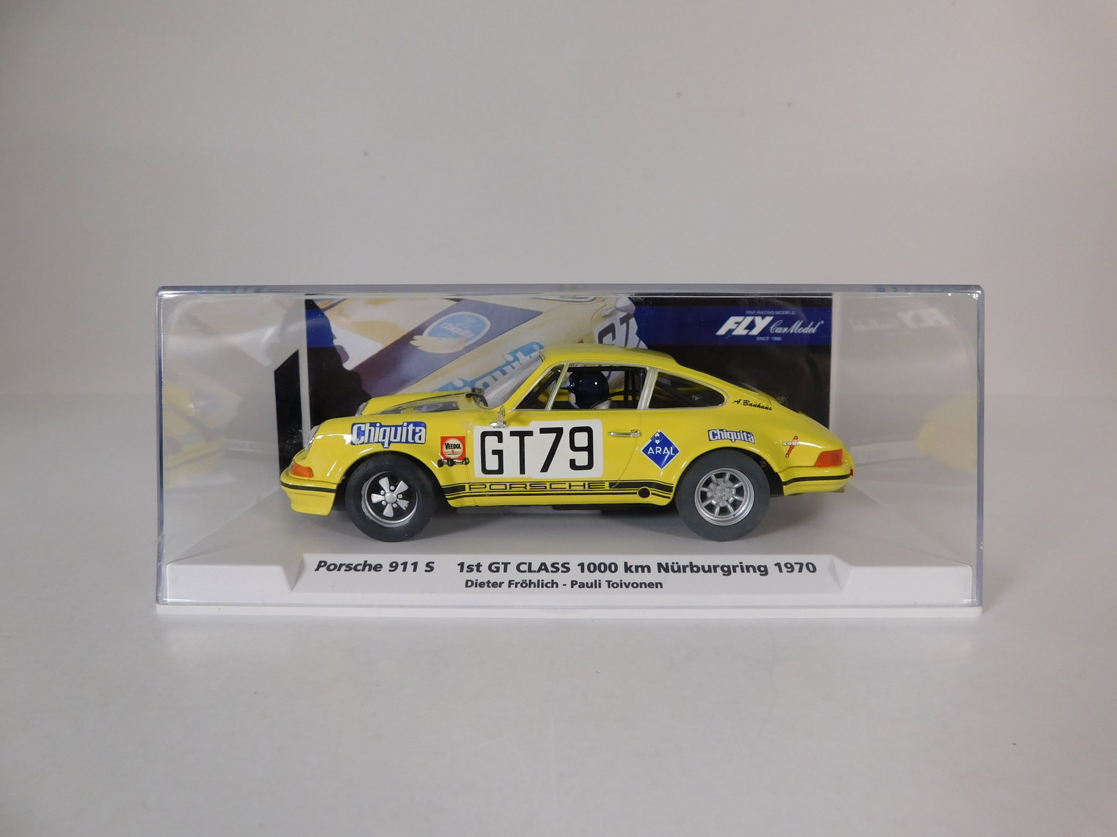 Fly Car Model Porsche 911 S 1st GT Class 1000 km NÃ¼rburgring 1970 #79 (1 of 8)