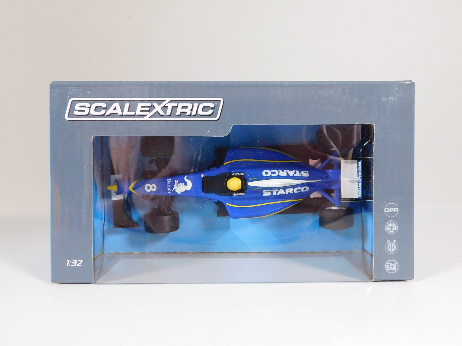 Scalextric GP Racer Blue #8 - 10