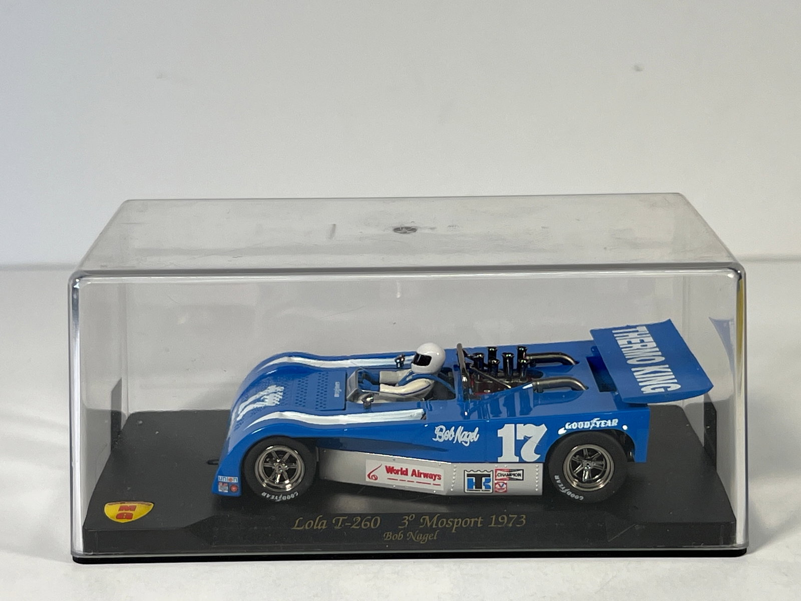 Vanquish MG 1973 Lola T-260 #17: Vanquish MG 1973 Lola T-260 #17 in original case. Weight 9 oz.
