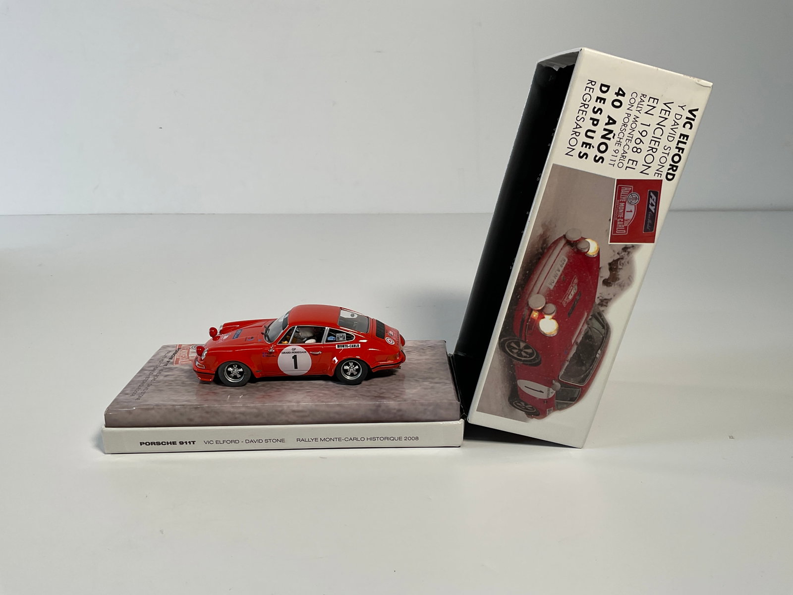 Fly Car Model Porsche 911T Vic Rallye Monte Carlo Historique 2008 #1 (1 of 5)