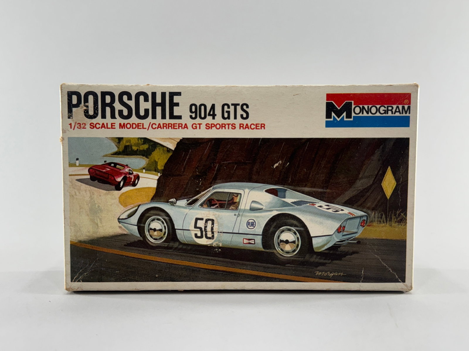 Monogram Porsche 904 GTS Carrera GT Sports Racer Slot Car Model Kit (1 of 9)