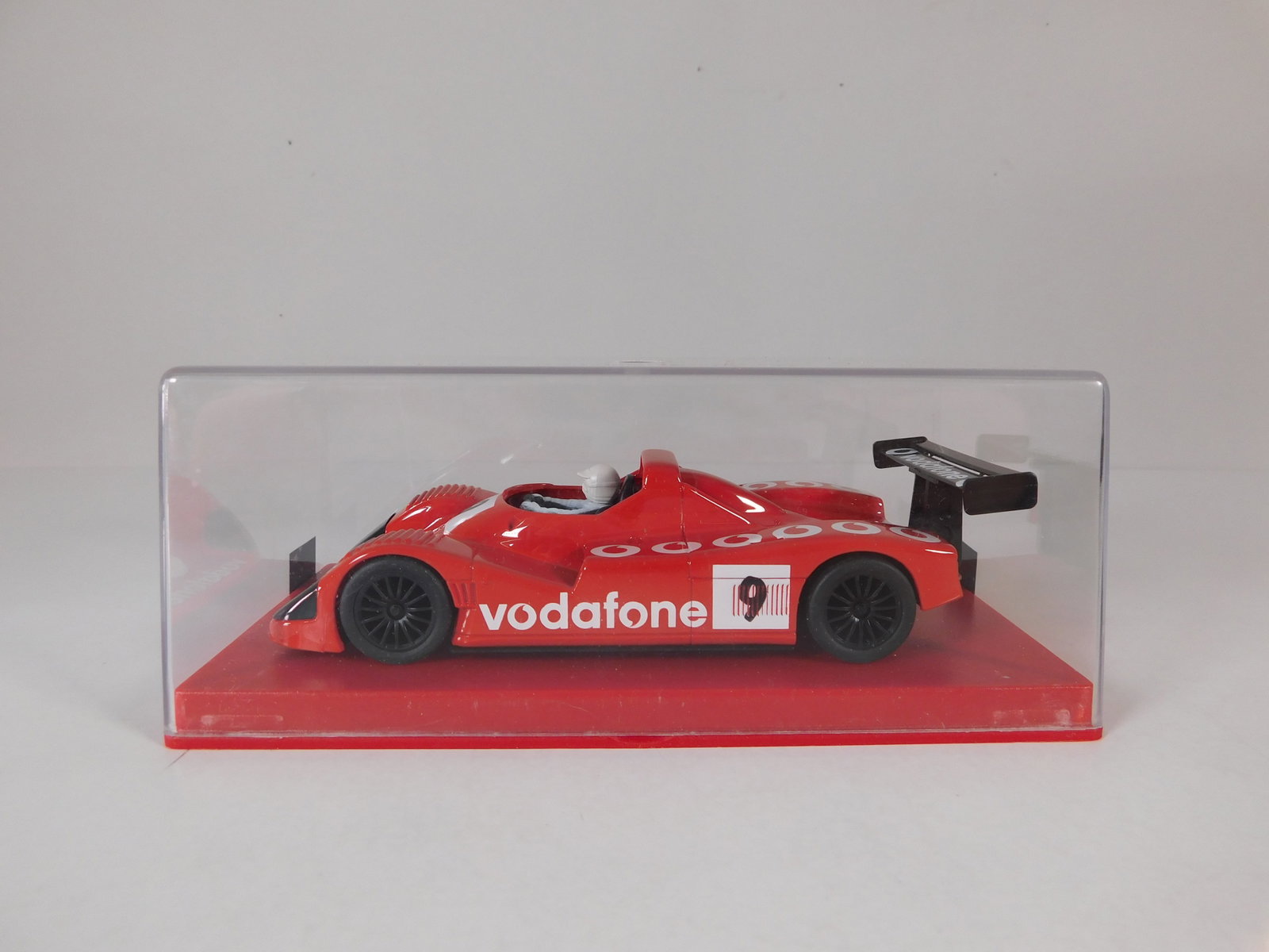 Fly Porsche Joest Vodafone #9: Fly Porsche Joest Vodafone #9 1/32 Slot Car, with original case. Weight: 6.3 oz.