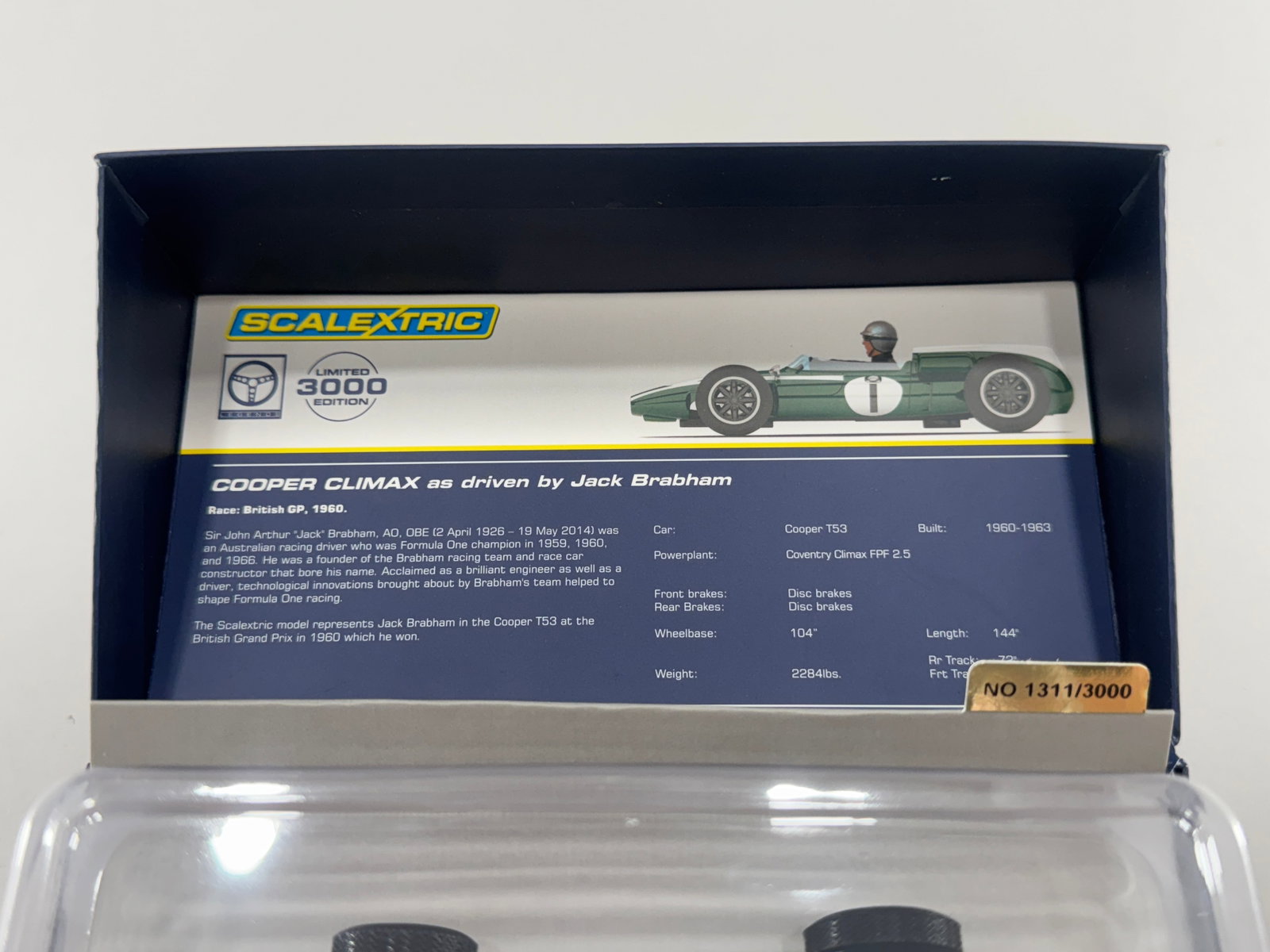 Scalextric Legends Cooper Climax #1 - 7