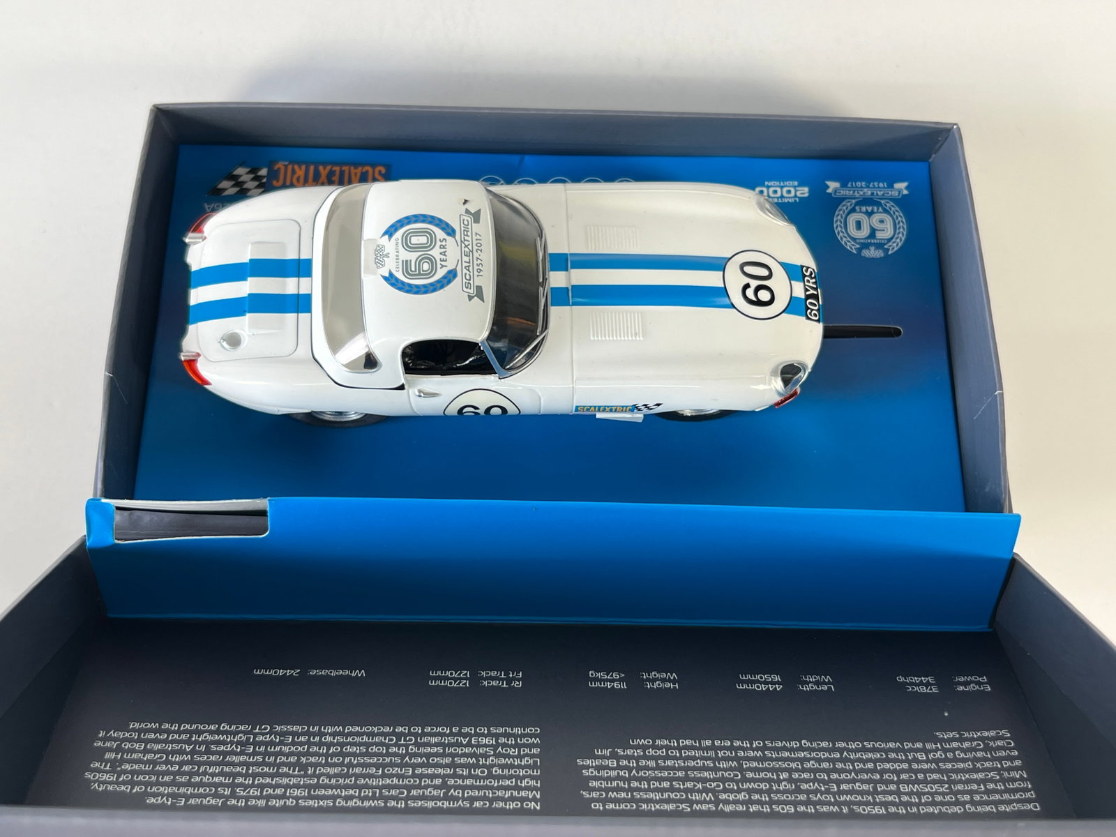 Scalextric Jaguar E-Type #60 - 5