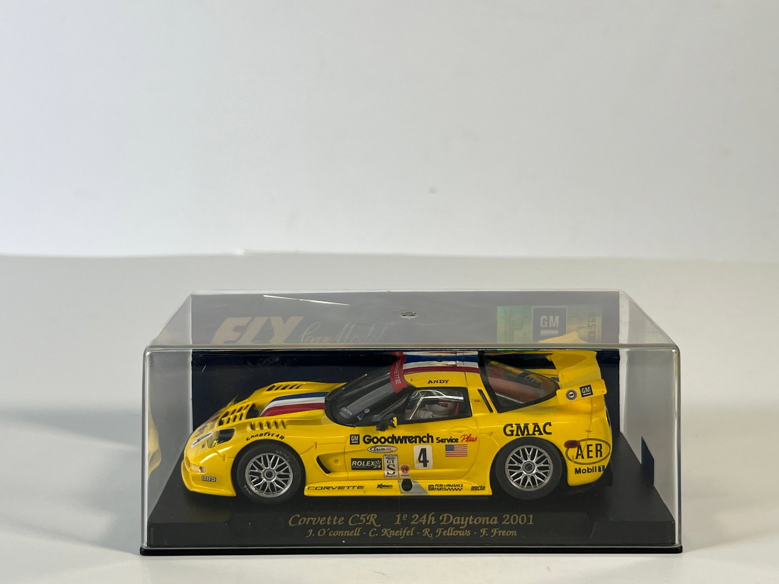 Fly Car Model Corvette C5R 1st 24h Daytona 2001 #4 (1 of 5)