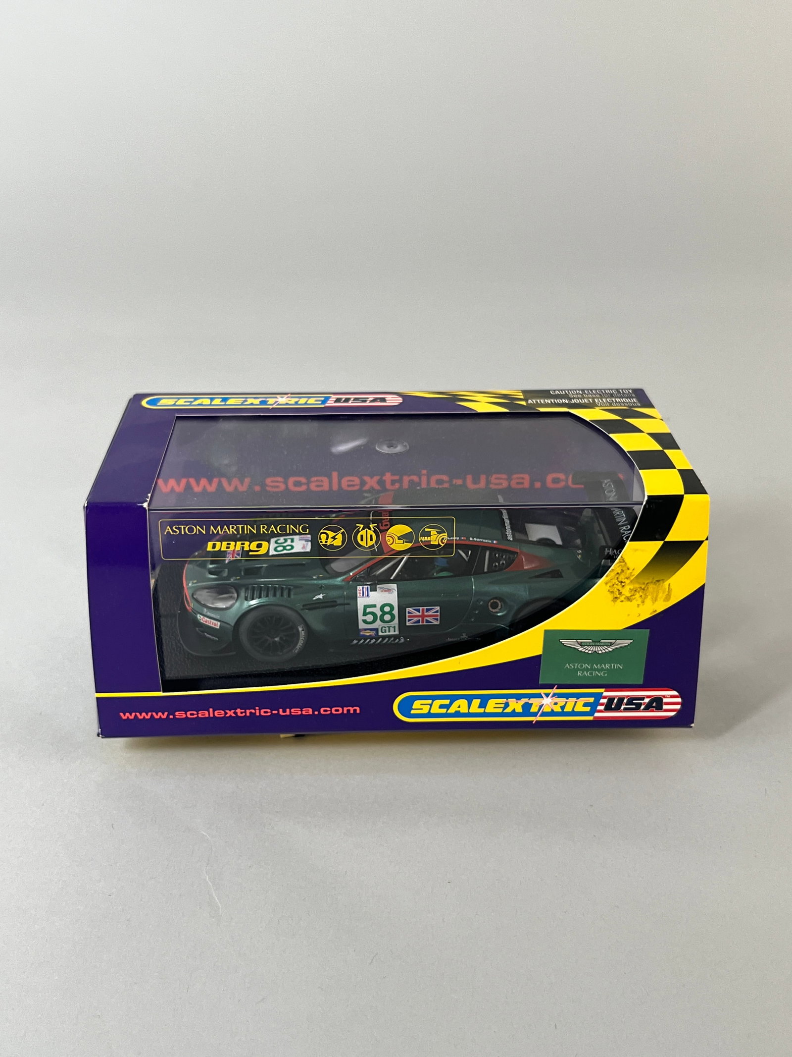 Scalextric USA Aston Martin DBR9 "Gulf" #58 (1 of 6)