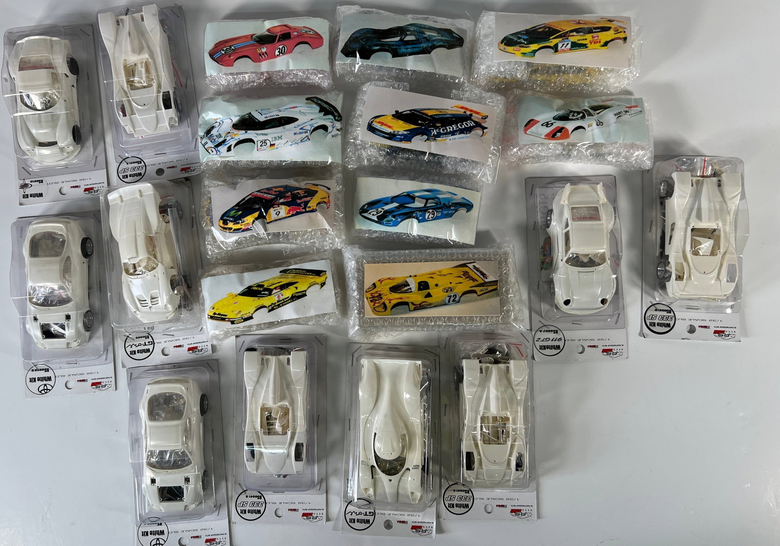 1/32 Scale Slot Car Chassis and RevoSlot Kits - 20 Pieces (1 of 1)