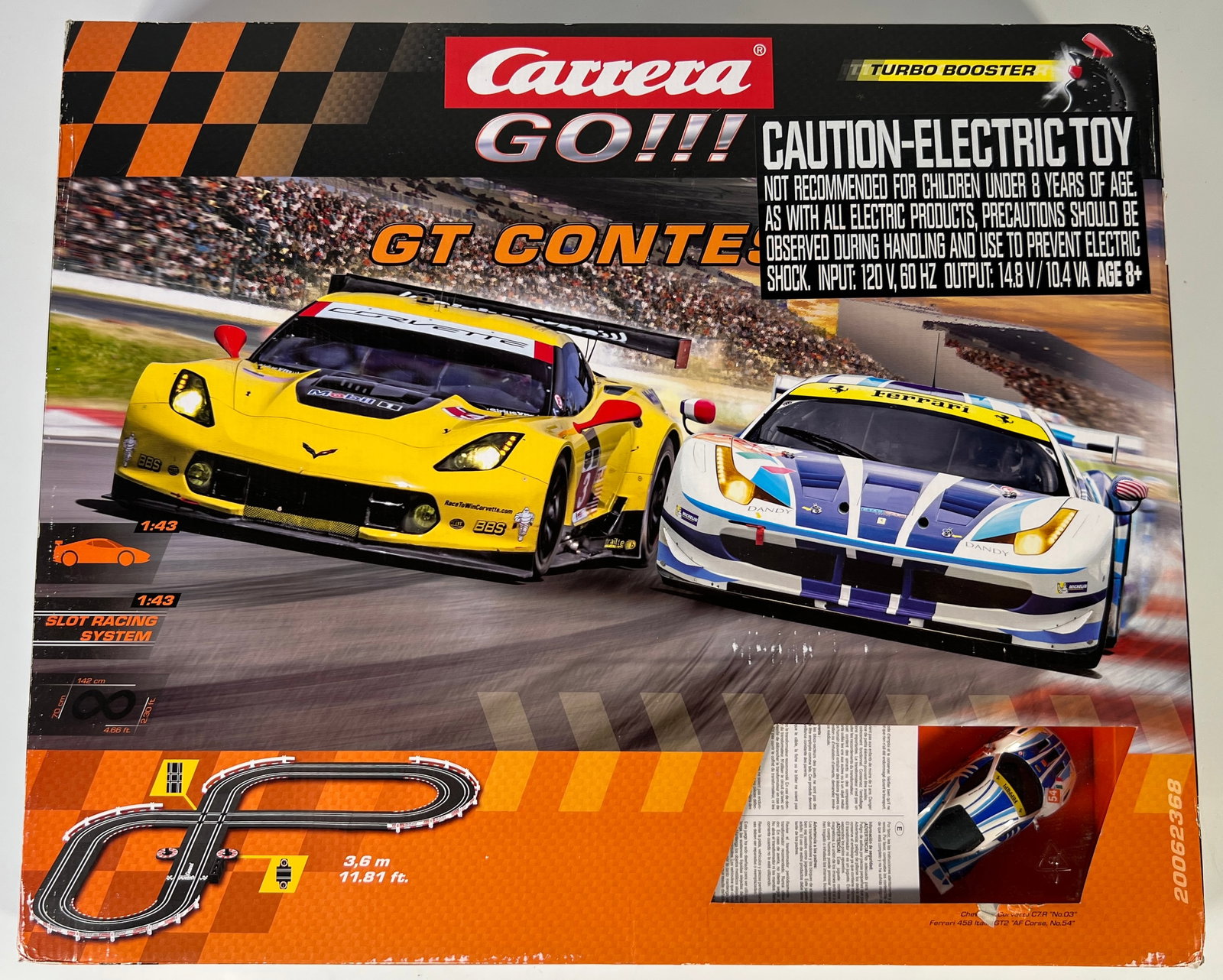 Carrera Go!!! GT Contest Slot Car Racing Set (1 of 4)
