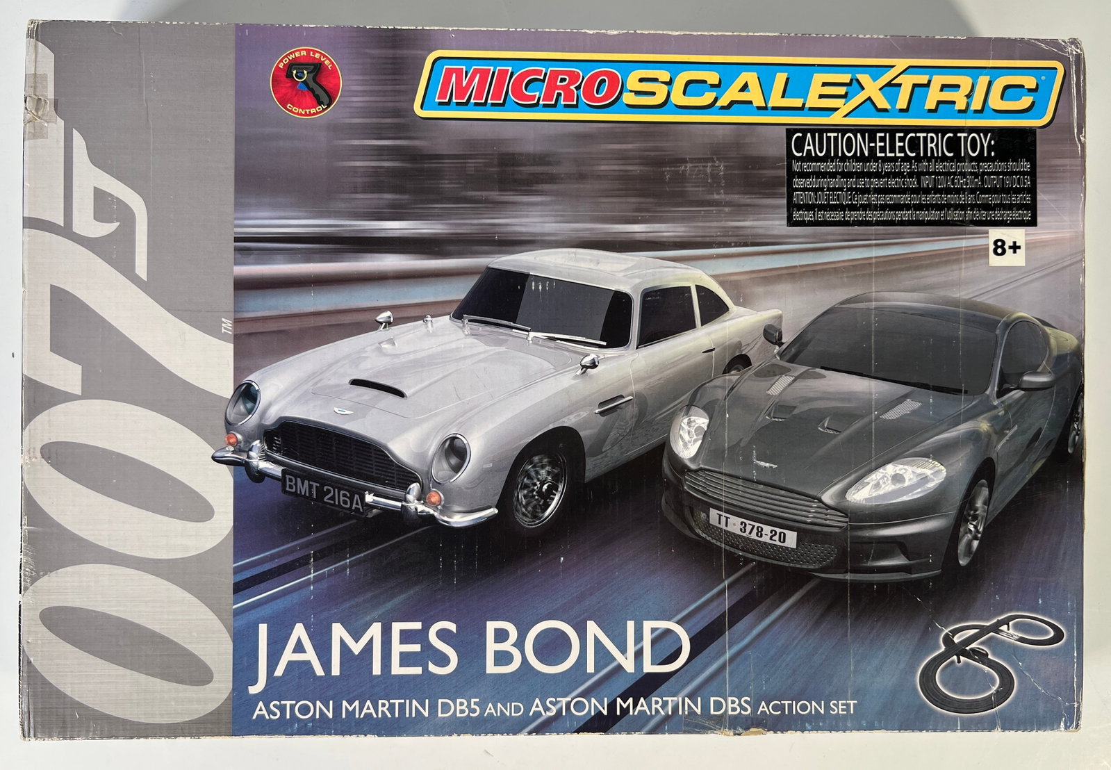 Micro Scalextric James Bond Aston Martin Slot Car Set (1 of 3)
