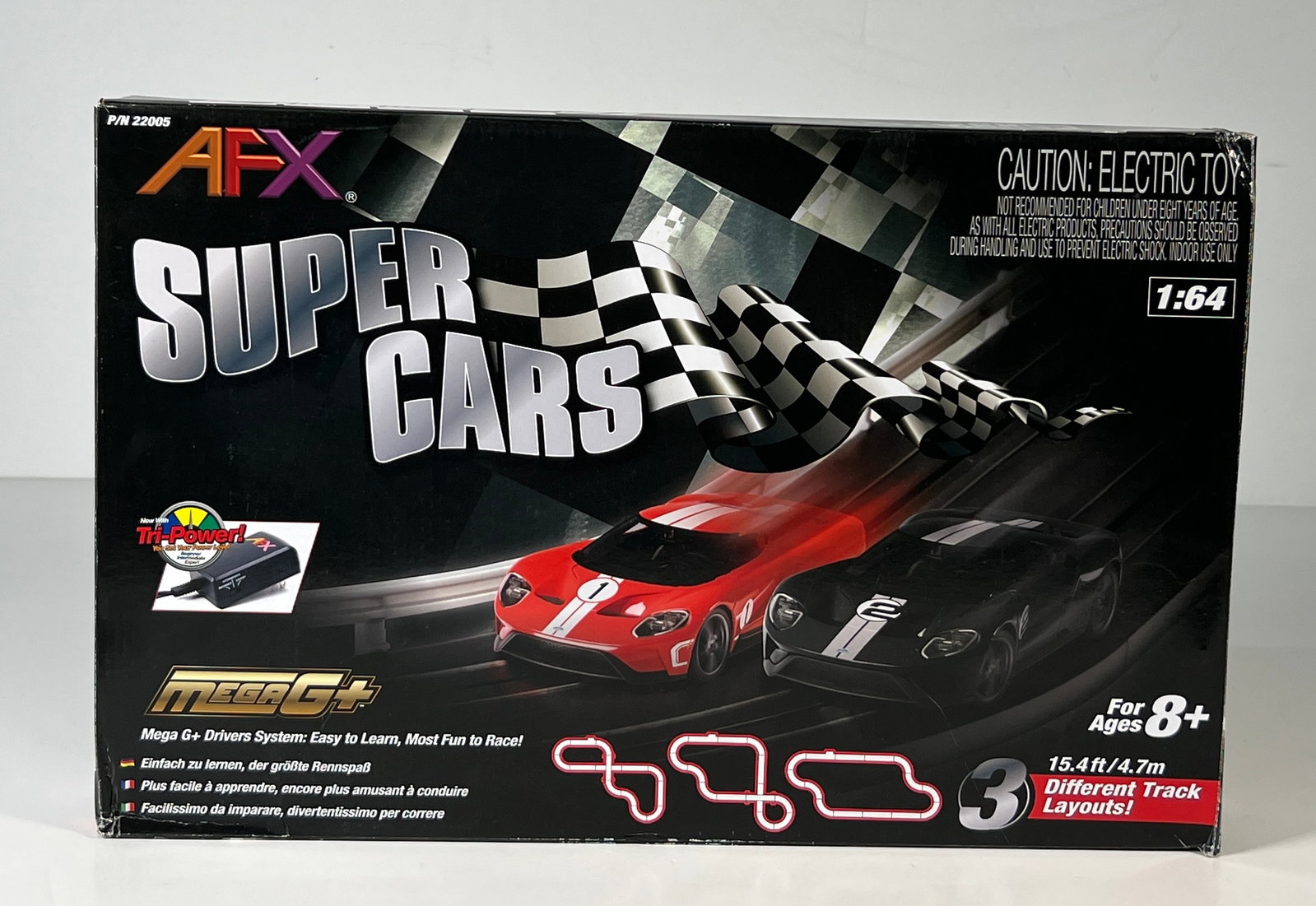 AFX Super Cars Slot Car Racing Set (1 of 4)