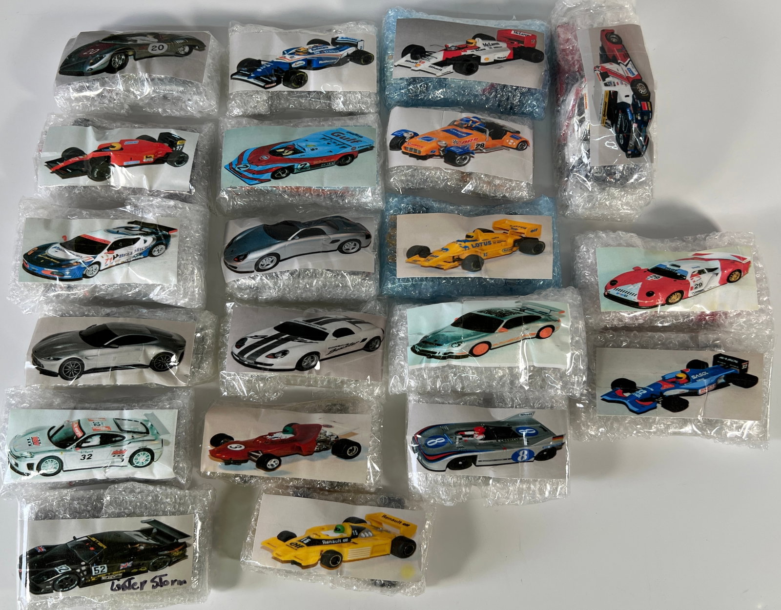 Twenty Loose 1/32 Scale Slot Cars (1 of 1)