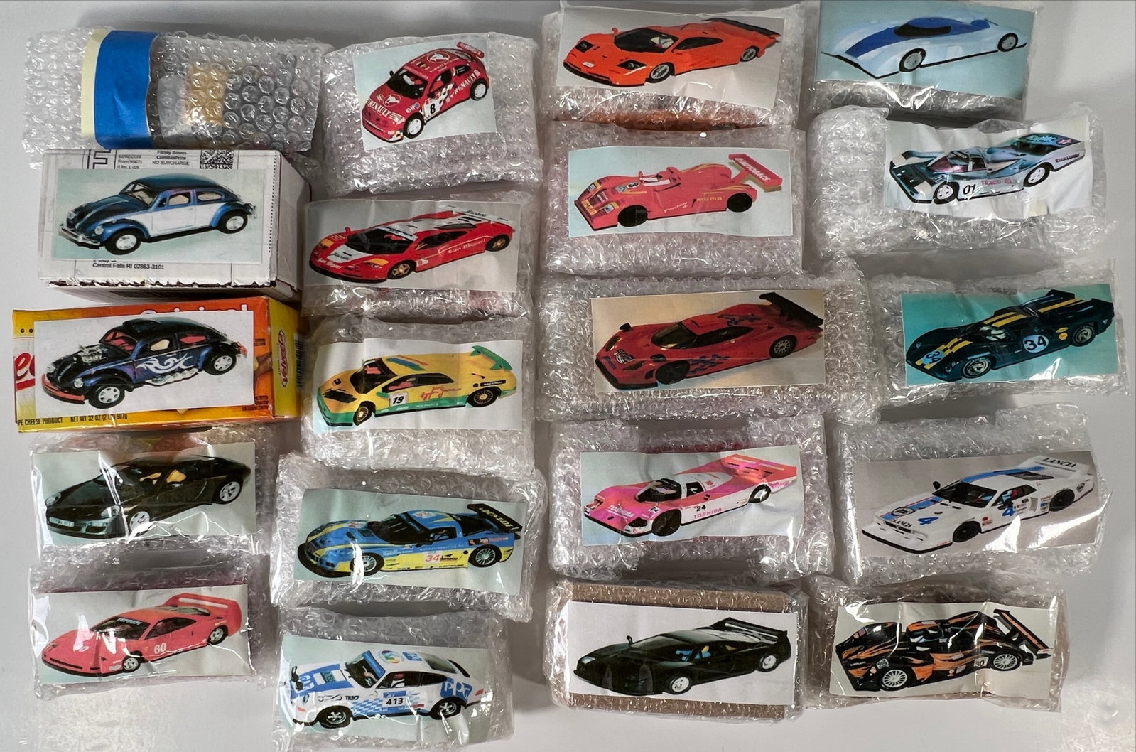 Twenty Loose 1/32 Scale Slot Cars (1 of 1)