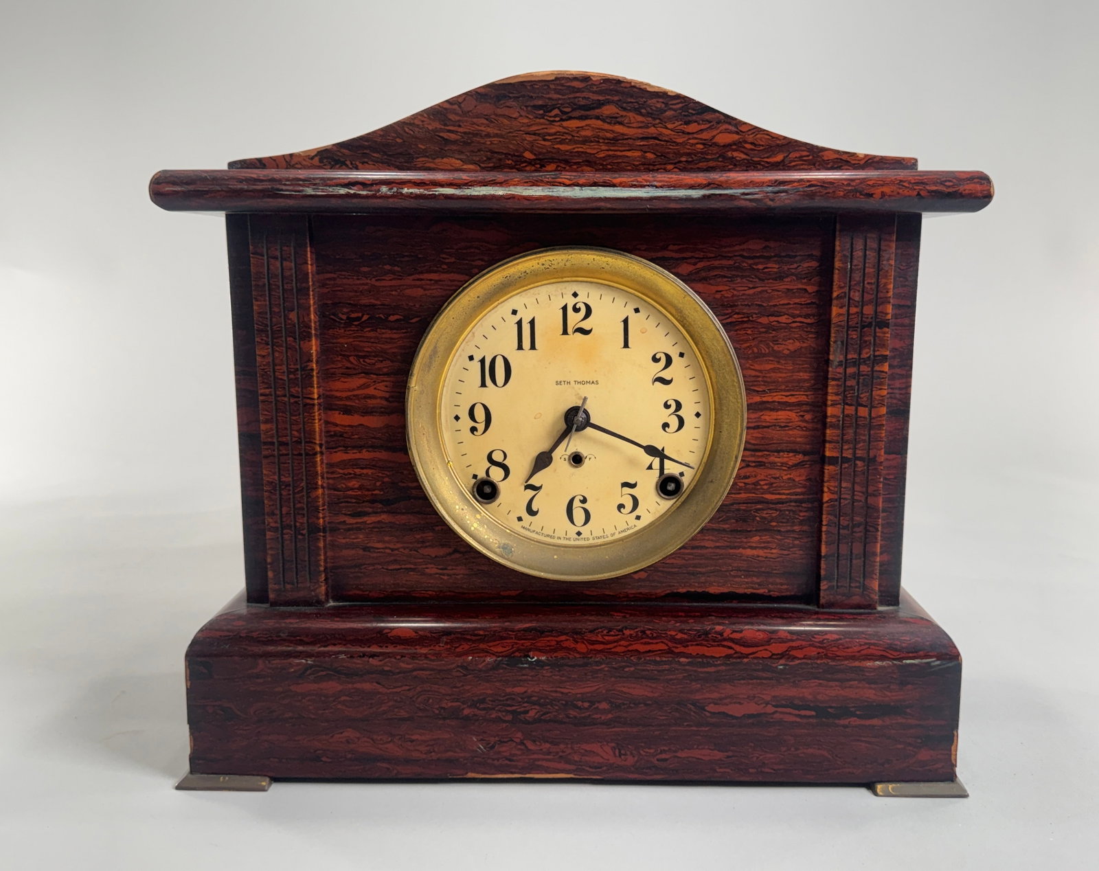 Seth Thomas Wooden Mantle Clock (1 of 8)