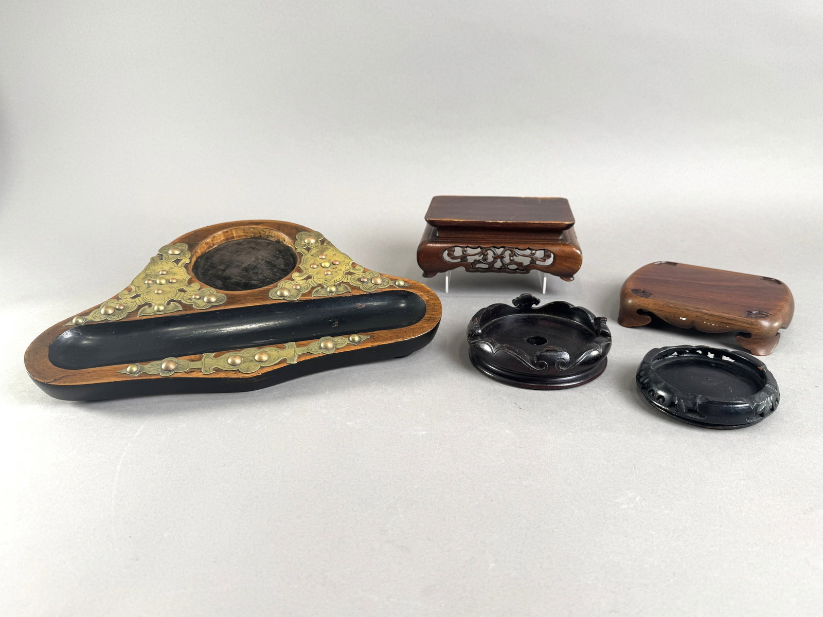 Group of Five Display Stands (1 of 7)