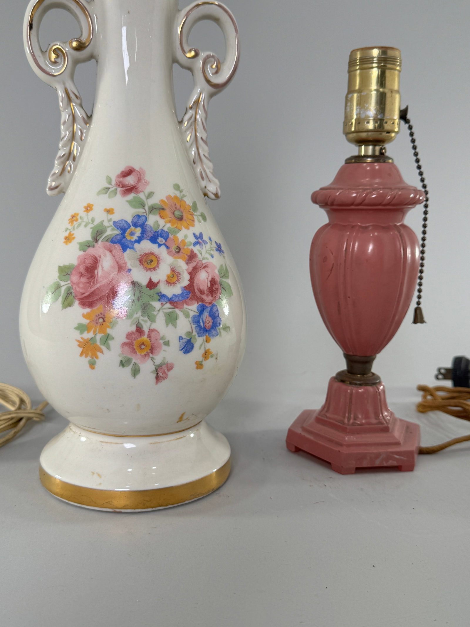 Six Assorted Table Lamps - 6