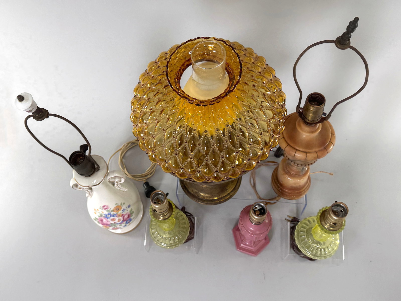 Six Assorted Table Lamps - 9