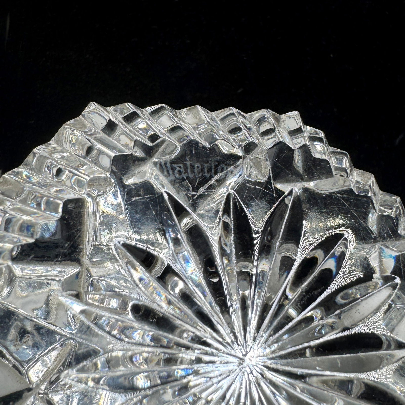 Three Crystal Decorative Items - 8