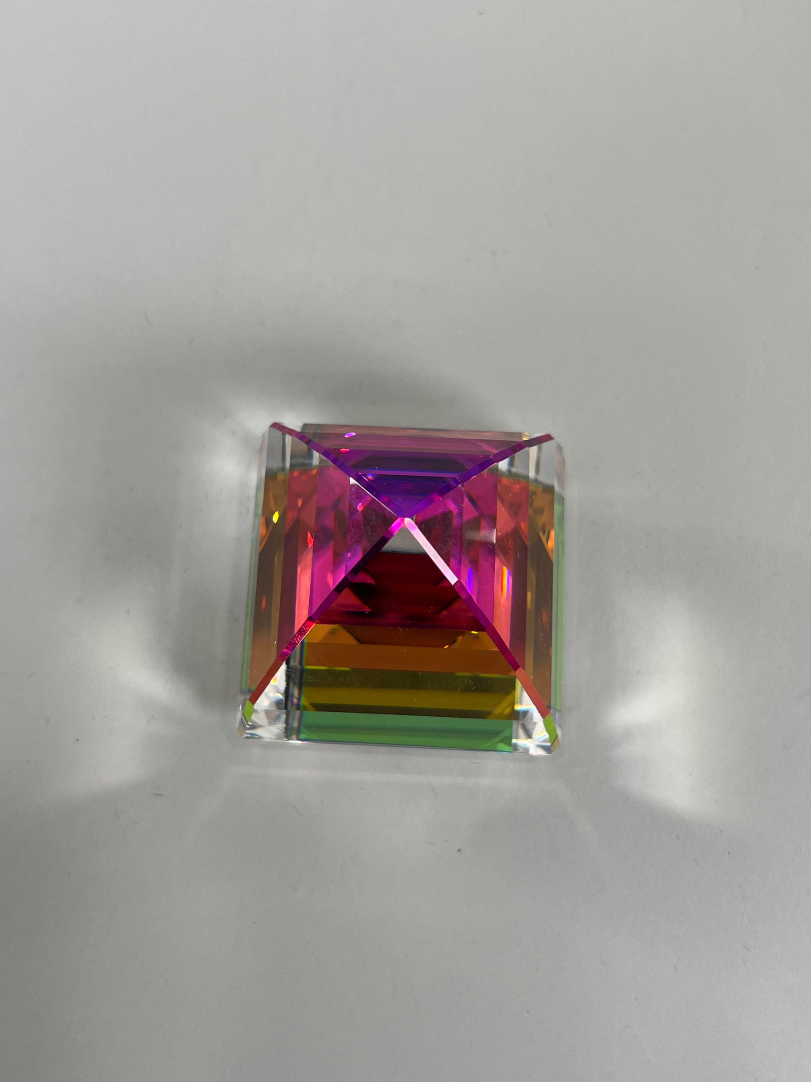 Two Crystal Paperweights - 10