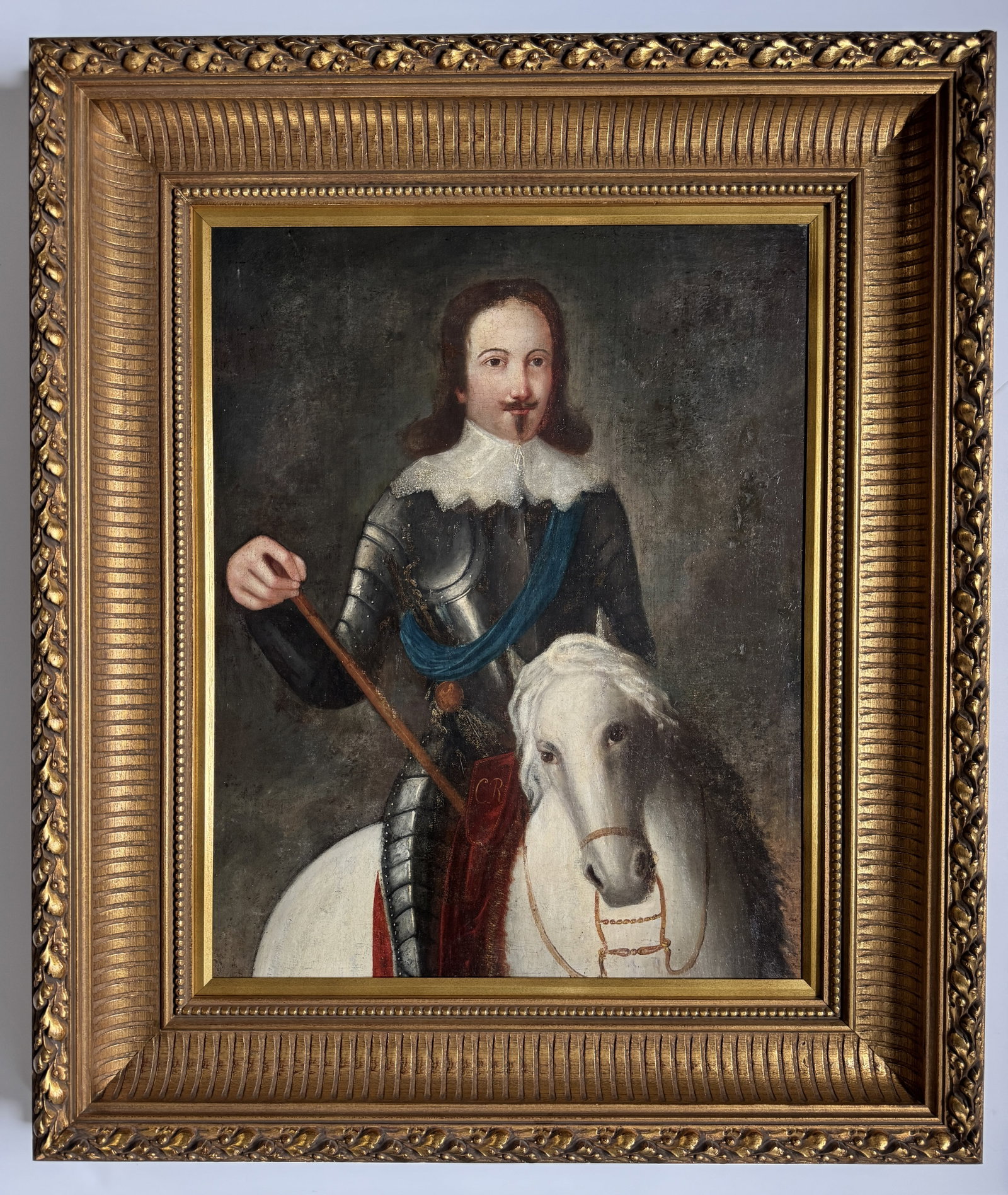 King Charles I Oil on Canvas Painting (1 of 9)