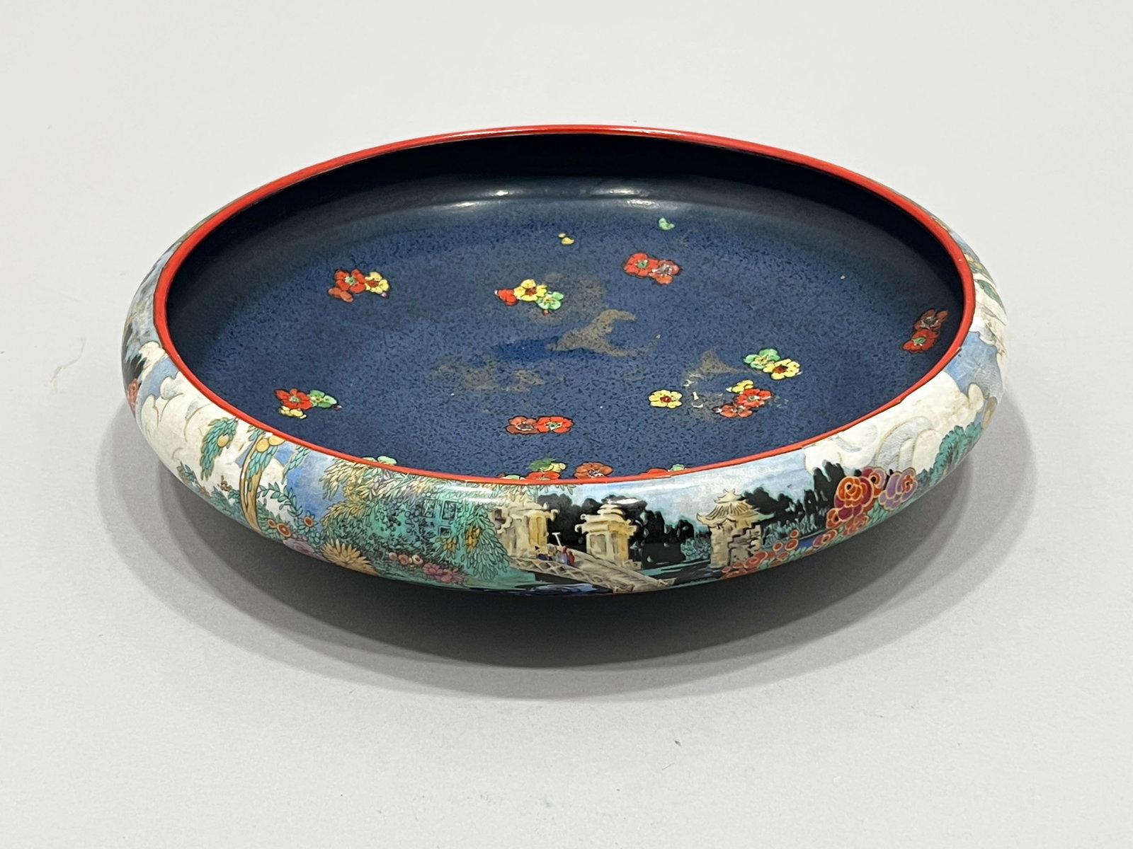 Wilkinson Ltd. Royal Staffordshire Pottery Bowl: A Wilkinson Ltd. Royal Staffordshire Pottery bowl Weight: 2lb 14oz. Dimensions: 11.75'' long.