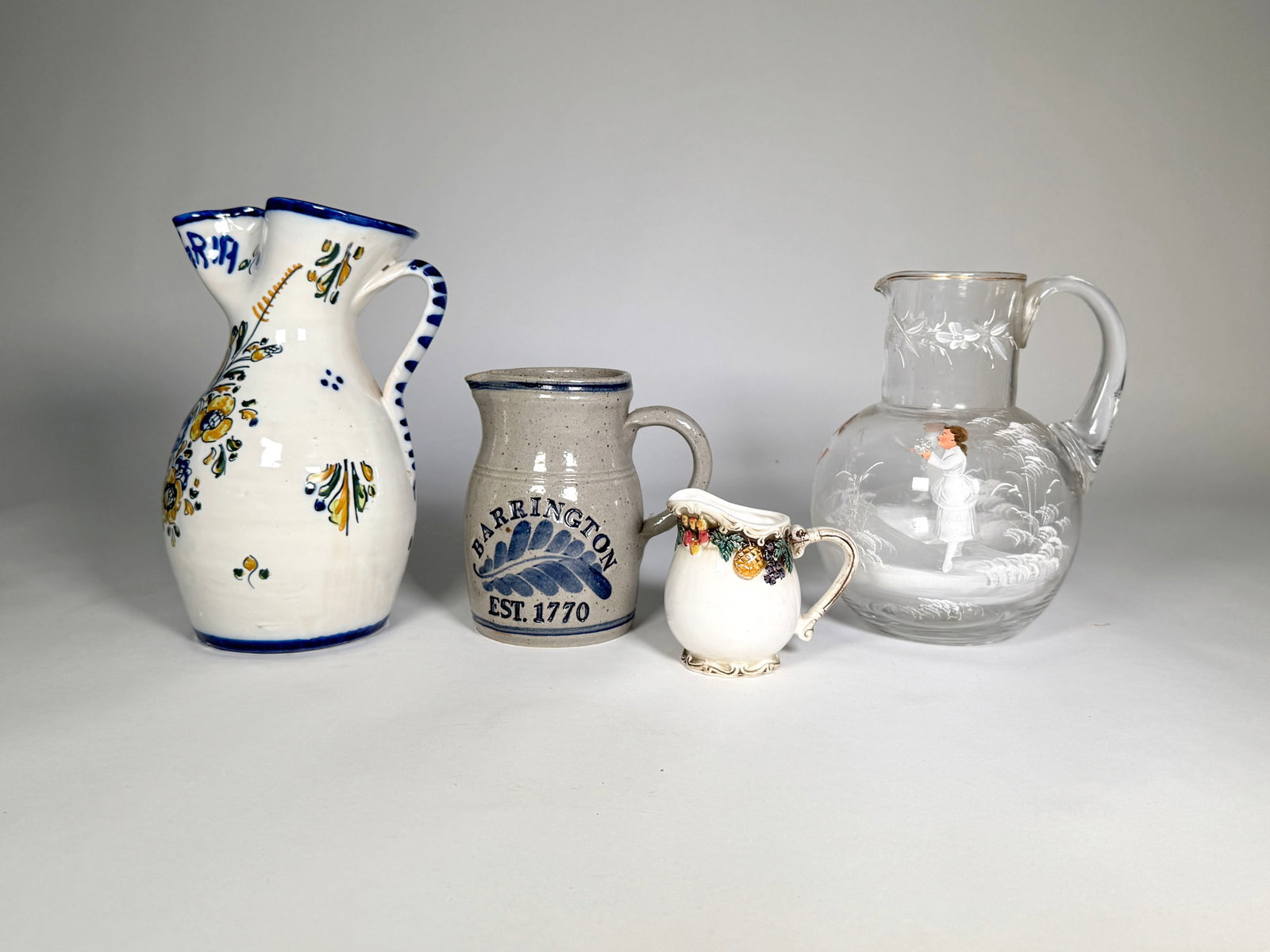 Collection of Four Decorative Pitchers (1 of 6)