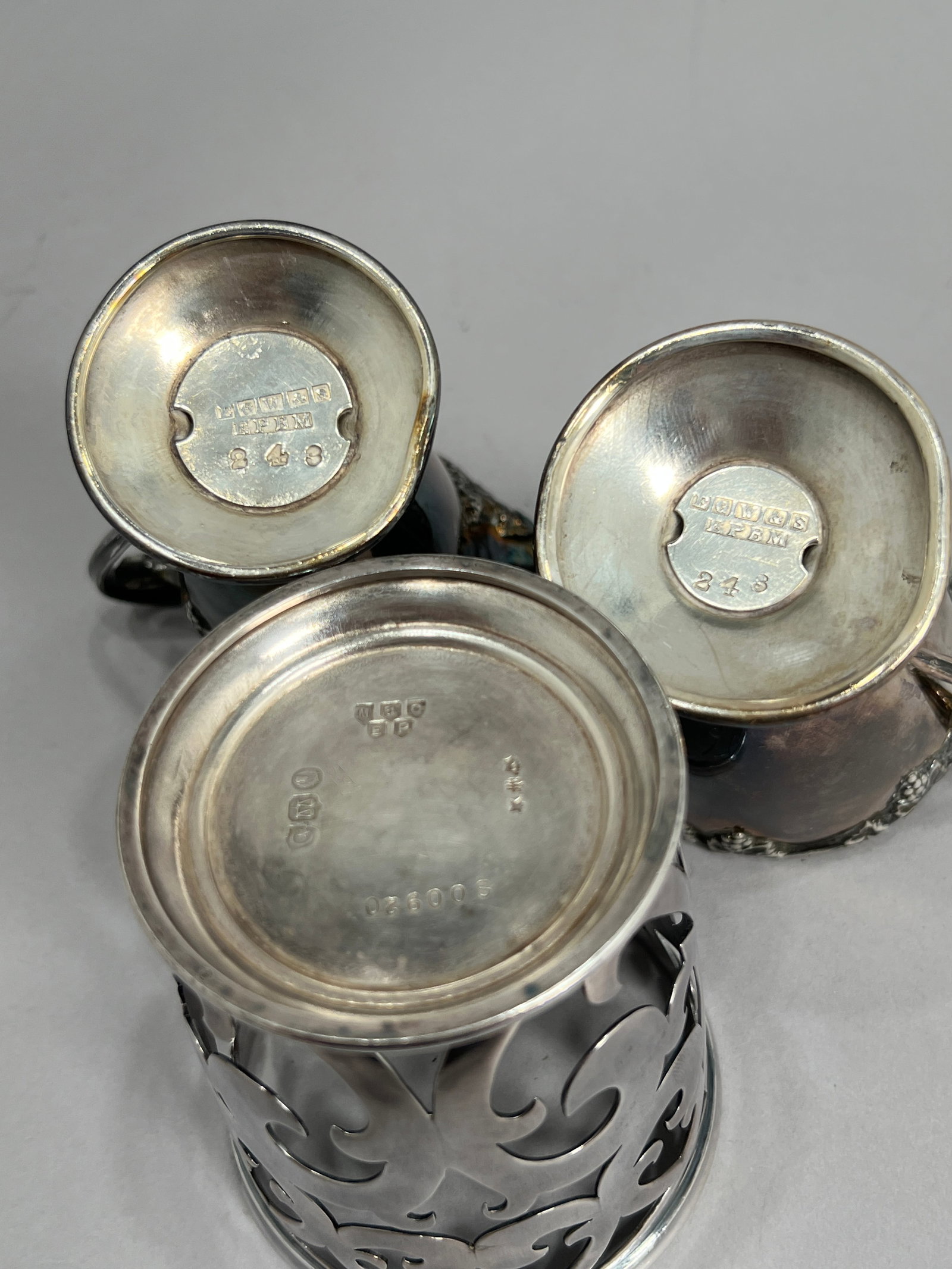 Four Sterling Silver Tableware Items - 2