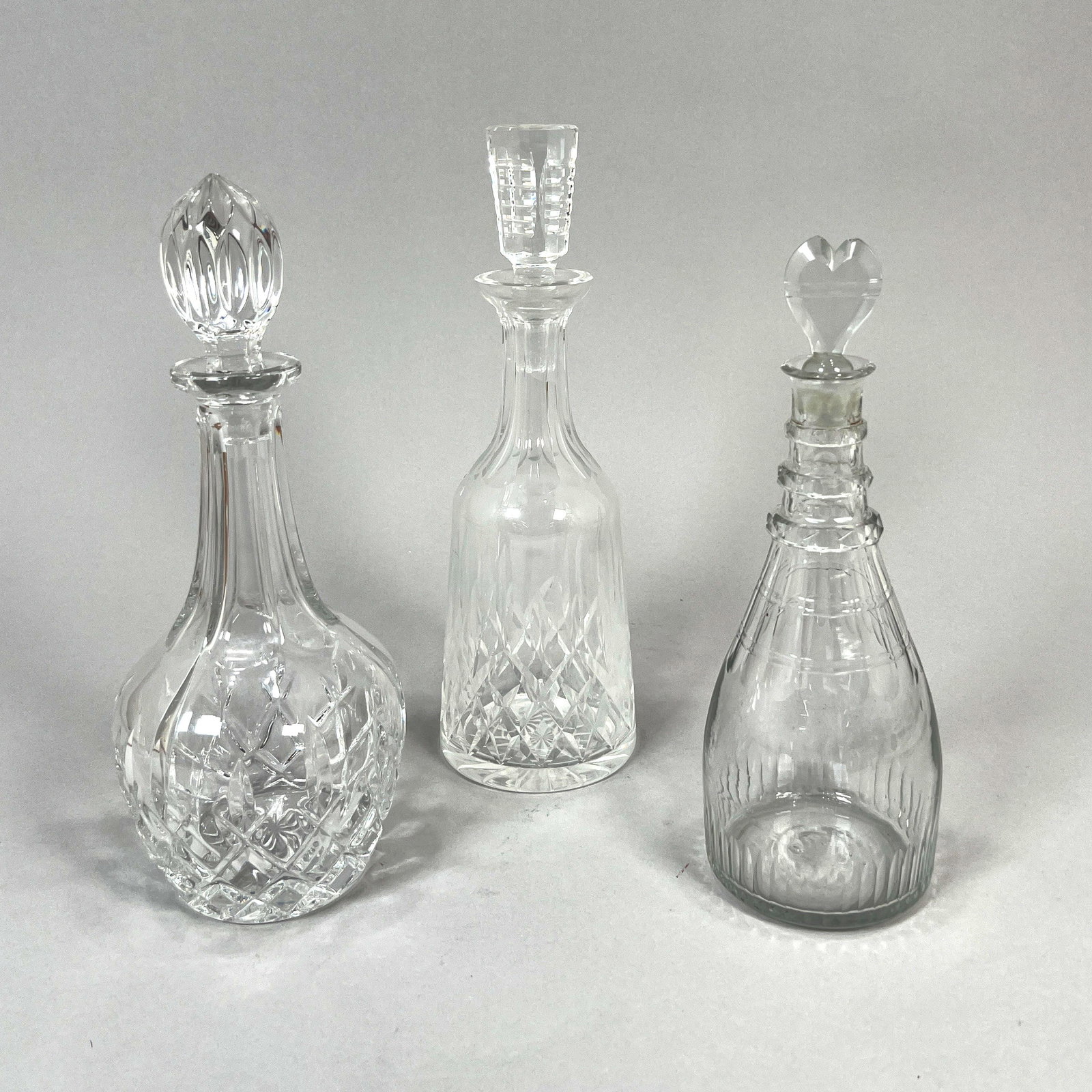 Three Glass Decanters (1 of 3)