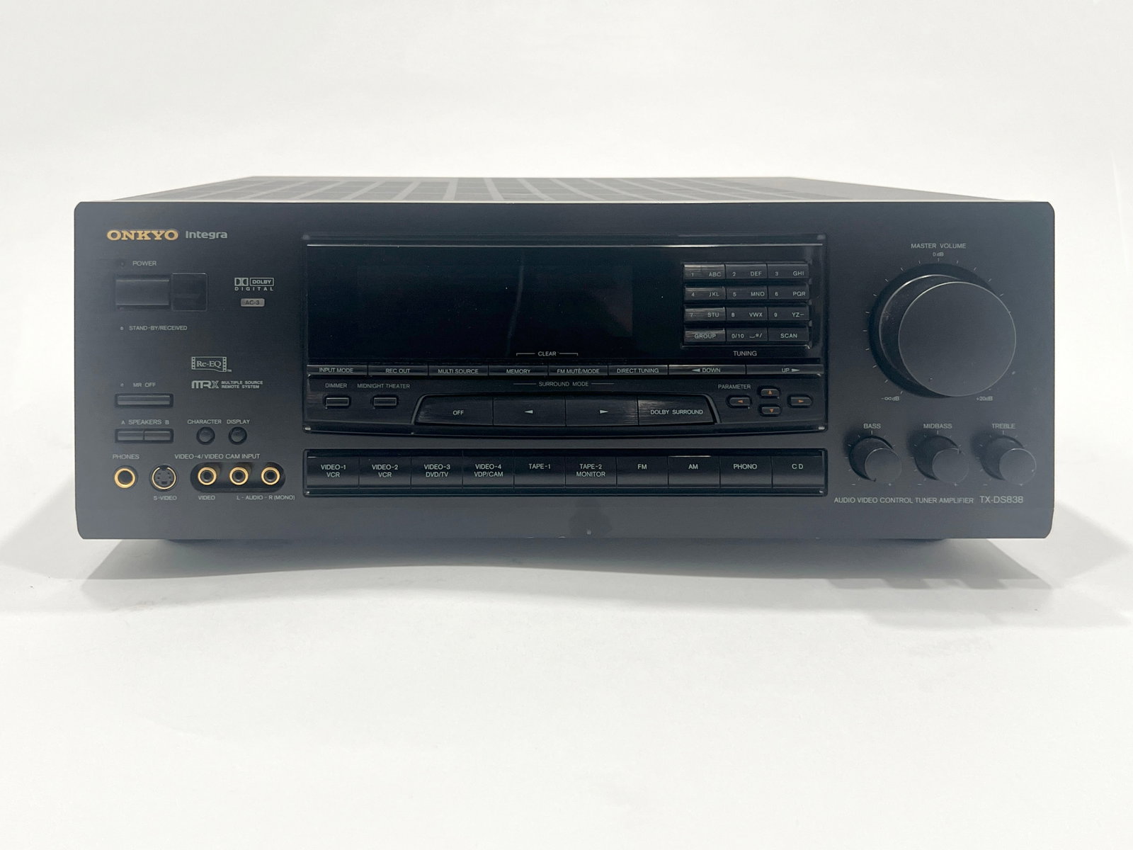 Onkyo Integra TX-DS838 Audio Video Control Stereo Amplifier (1 of 6)