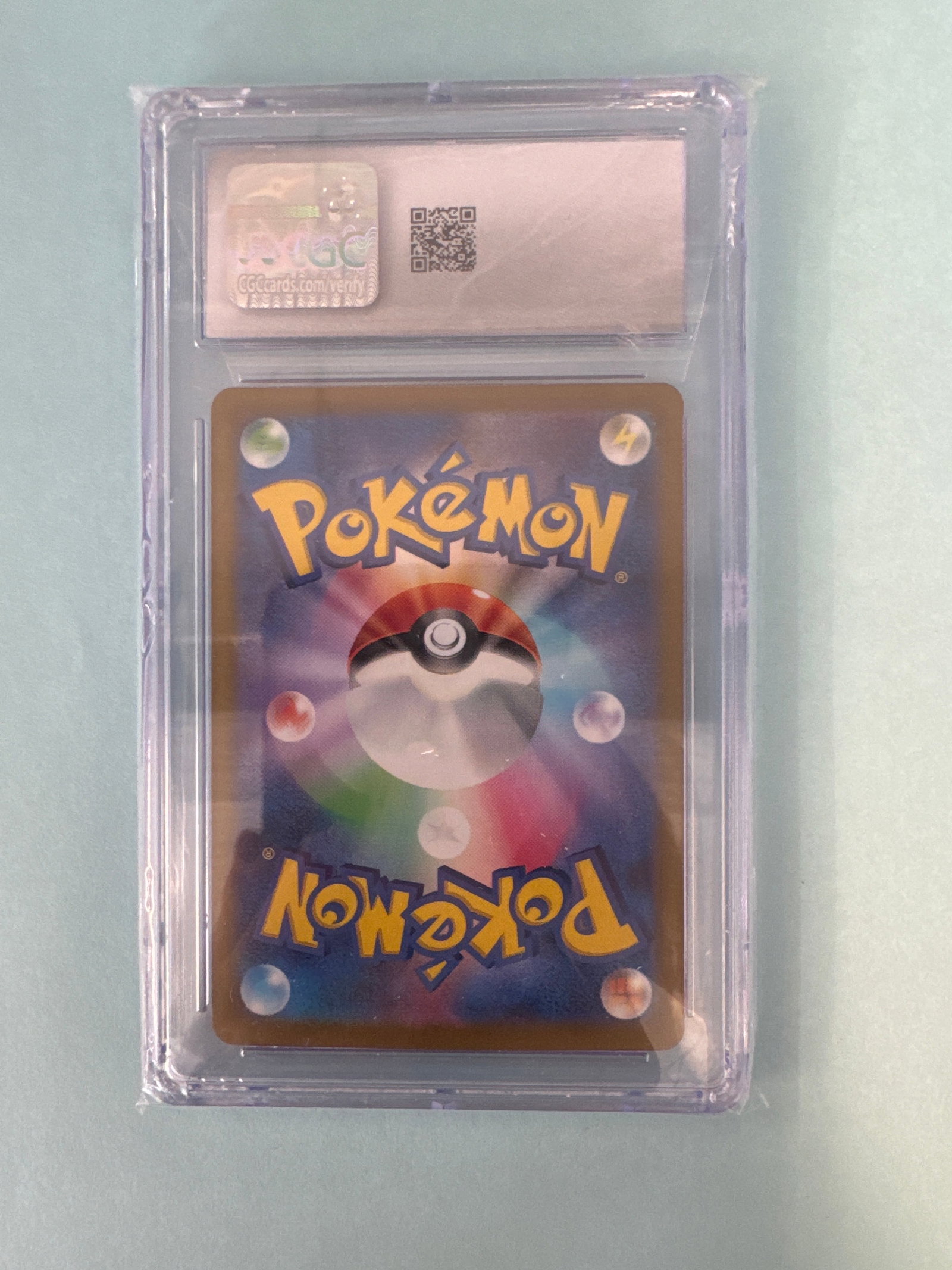 Bulbasaur Pokemon Card CGC 9: Bulbasaur Pokemon card, graded CGC 9. Encased in a protective CGC holder.