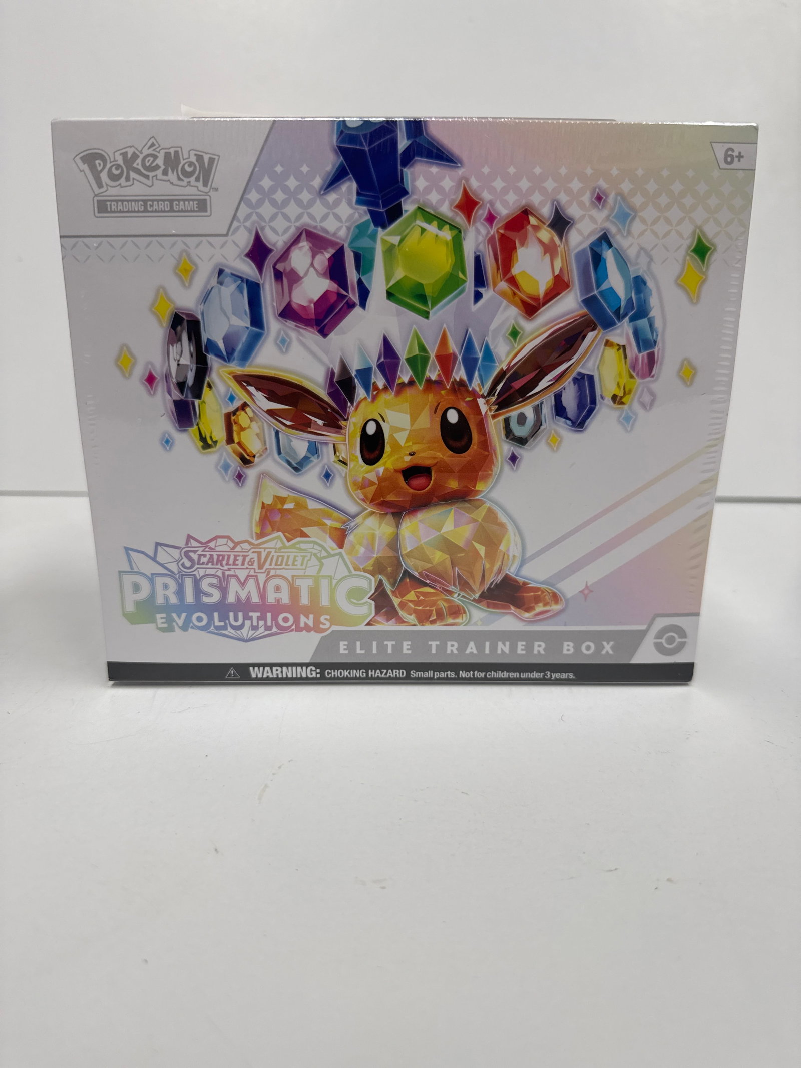 Pokemon Scarlet & Violet Prismatic Evolutions Elite Trainer Box: This Pokemon Scarlet & Violet Prismatic Evolutions Elite Trainer Box features Eevee and friends with stellar evolutions. It includes 9 Pokemon TCG: Scarlet & Violet-Prismatic Evolutions booster packs,