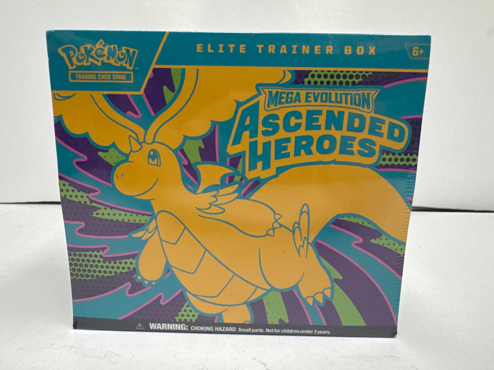 Pokemon TCG: Mega Evolution Ascended Heroes Elite Trainer Box: This Pokemon TCG: Mega Evolution Ascended Heroes Elite Trainer Box includes 9 Pokemon TCG booster packs, 65 card sleeves, 40 Pokemon TCG Energy cards, a player's guide, damage-counter dice, a competit