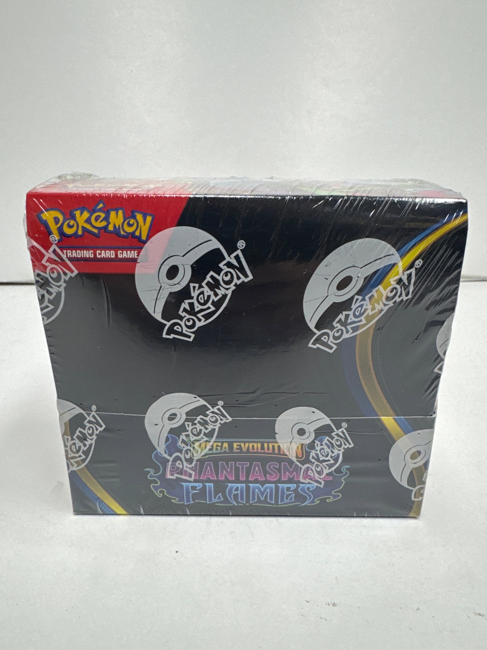 Pokemon TCG: Mega Evolutions - Phantasmal Flames Booster Box: Sealed Pokemon TCG Mega Evolutions - Phantasmal Flames Booster Box. This box contains 36 booster packs, each with 10 cards. Features artwork from the Evolving Skies expansion set.