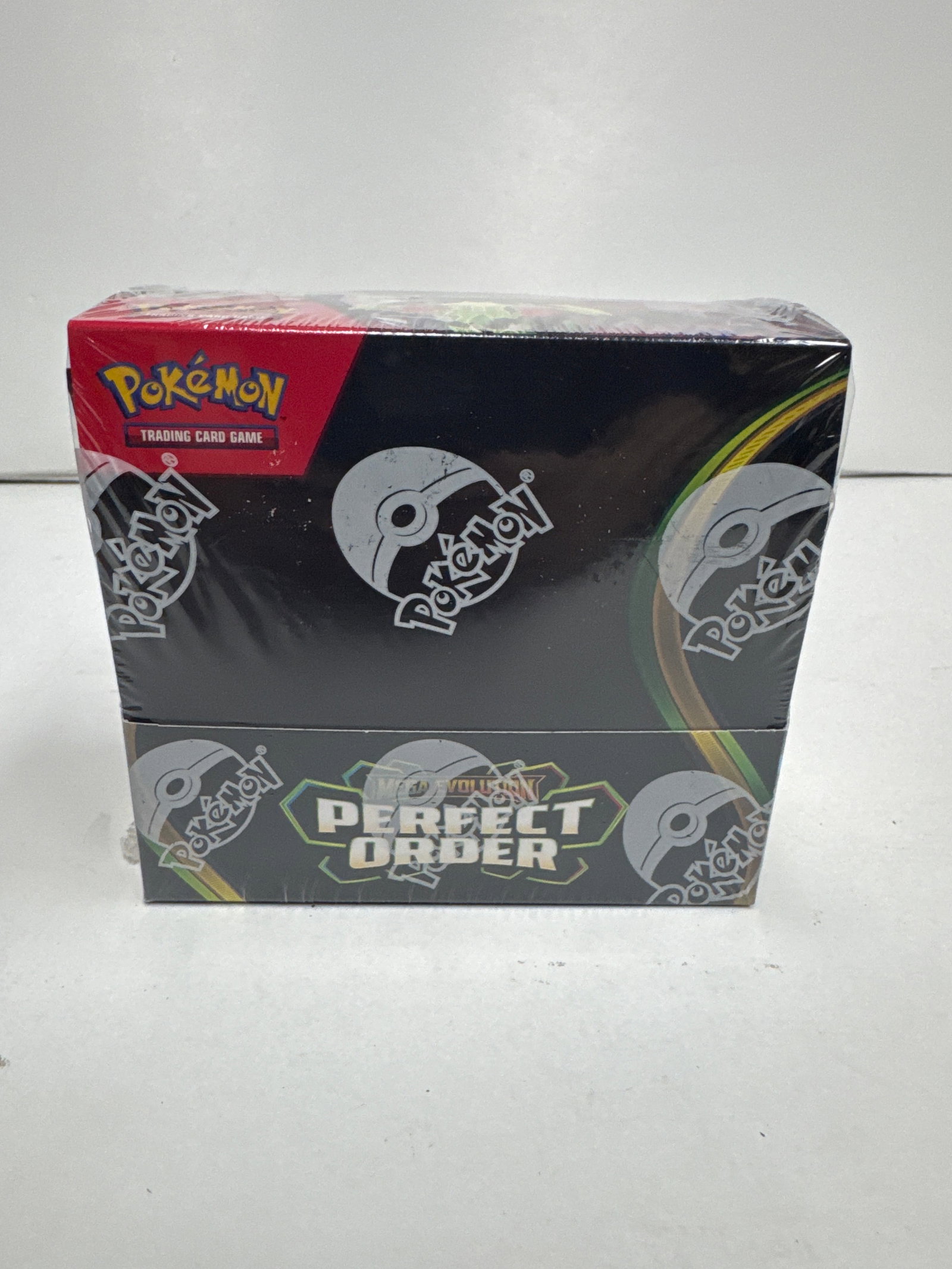 Pokemon TCG: Mega Evolutions - Perfect Order Booster Box: Sealed Pokemon Trading Card Game: Mega Evolutions - Perfect Order booster box. Features Mega Evolution artwork and includes booster packs. A must-have for collectors.