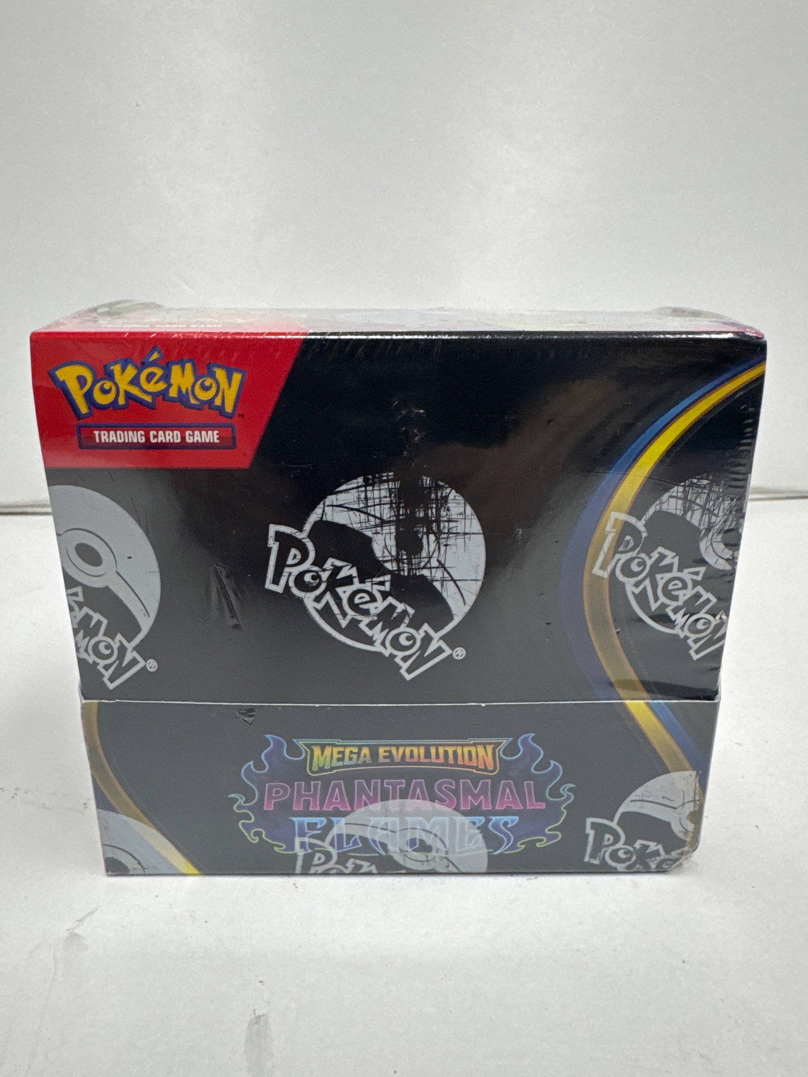 Pokemon TCG Mega Evolution Phantasmals Flames Booster Box: Sealed Pokemon Trading Card Game Mega Evolution Phantasmals Flames booster box. Features Mega Charizard X, Mega Heracross, Mega Lopunny, and Mega Gardevoir. Ignite a Burning Spirit of Battle!