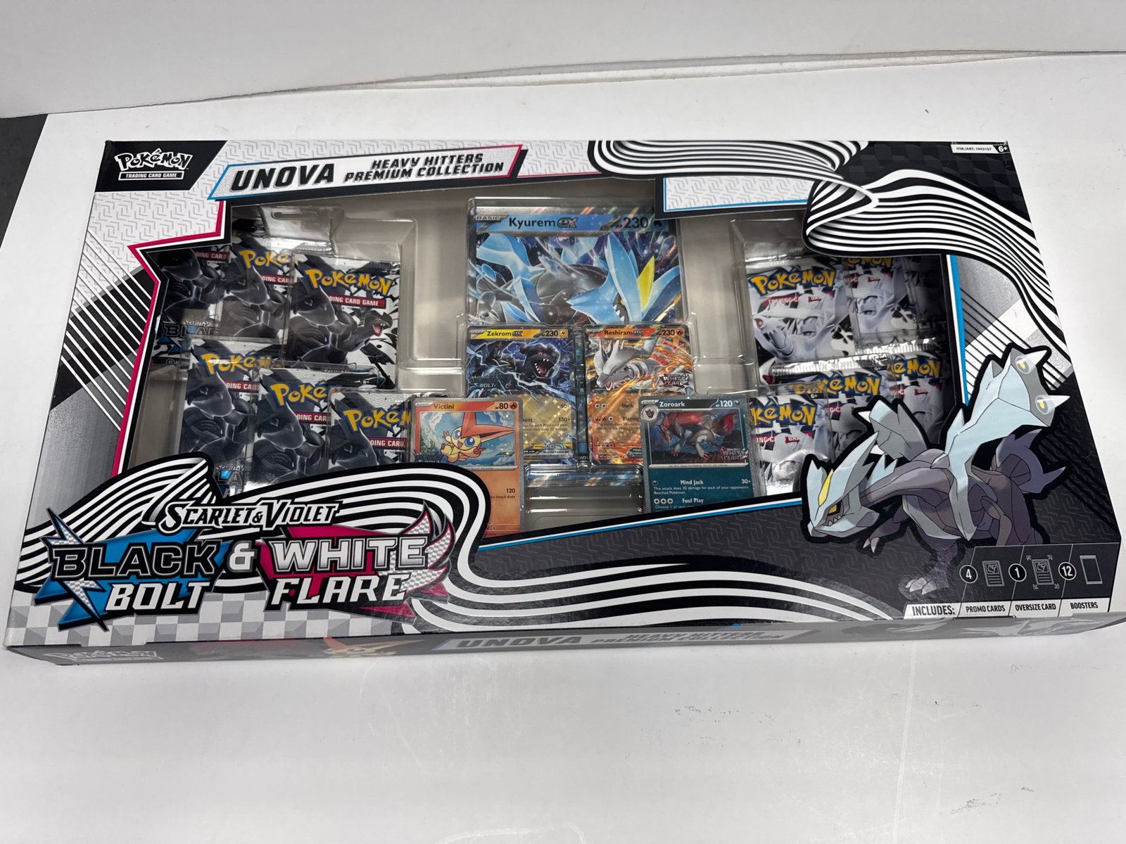 Pokemon TCG Scarlet & Violet Unova Heavy Hitters Premium Collection Box (1 of 2)