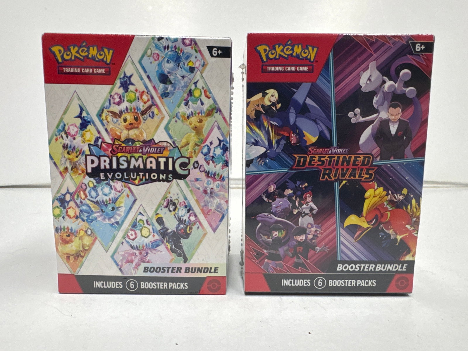 Pokemon Scarlet & Violet Prismatic Evolutions & Destined Rivals Booster Bundles (1 of 2)