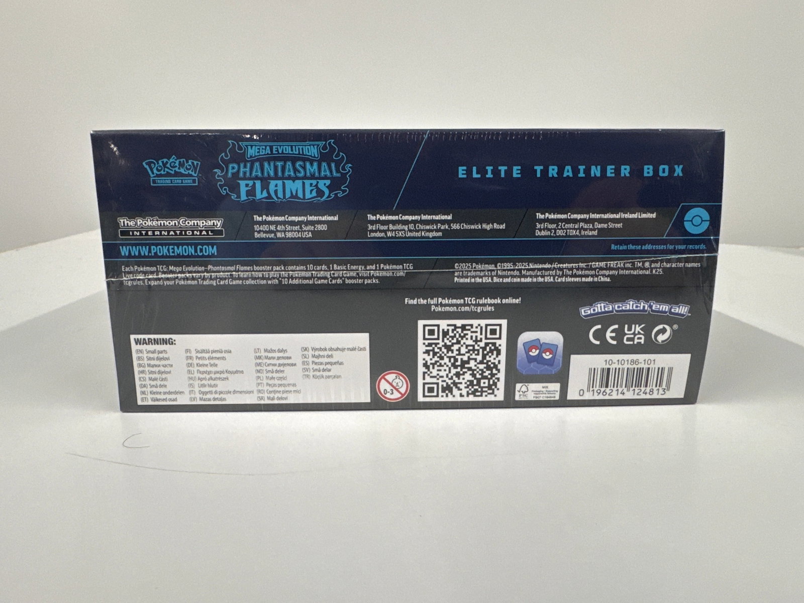 Pokemon Mega Evolution Phantasmal Flames Elite Trainer Box - 6